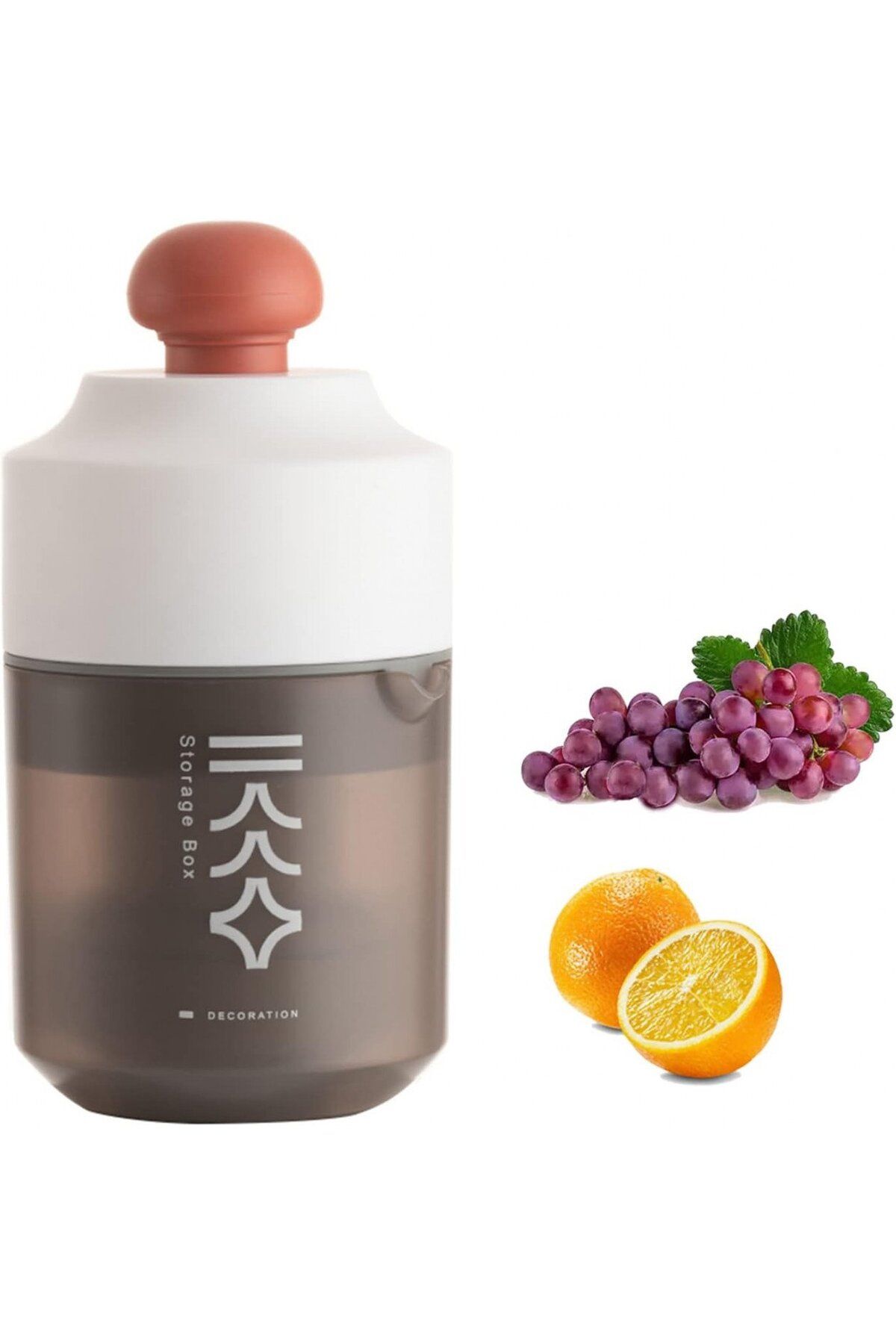 Zanni Storcator Manual De Fructe, Polipropilena, Alb, 17,5 X 9,5 Cm, 400 Ml - One Size