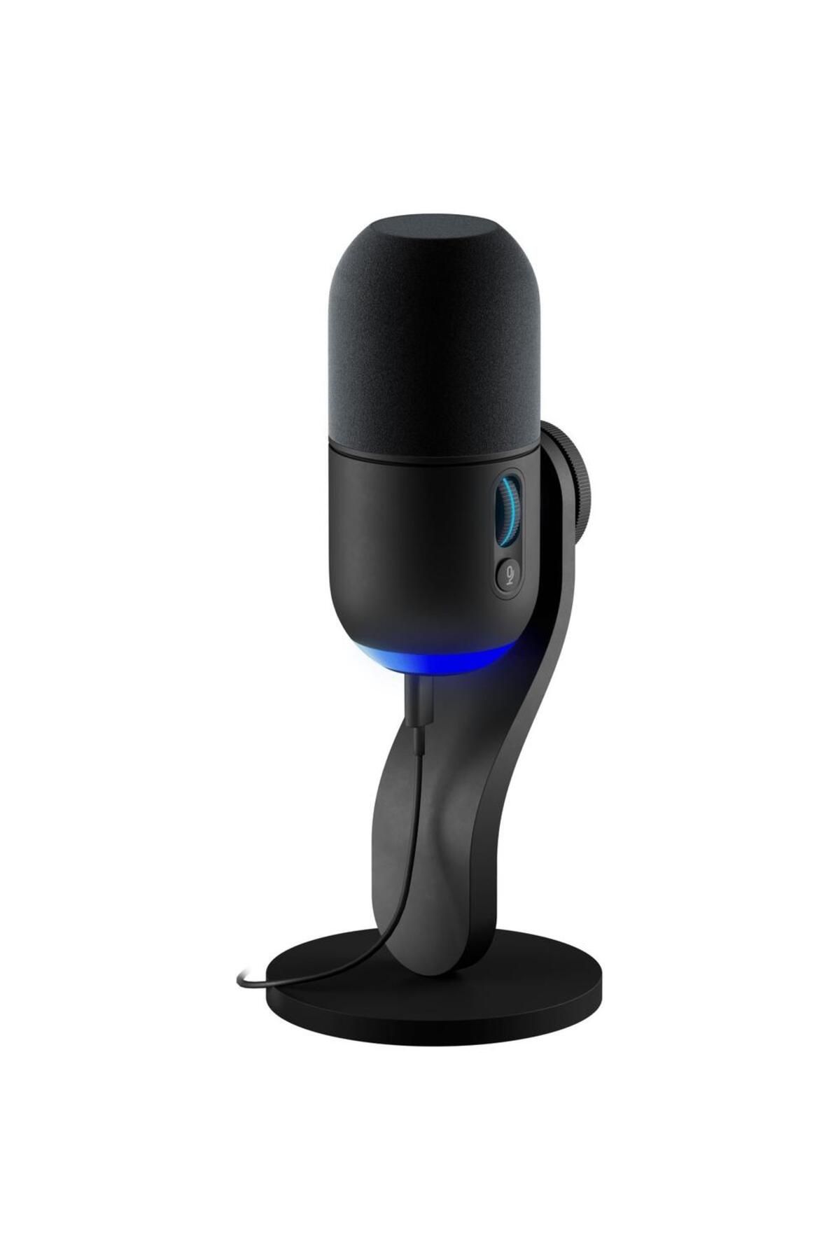 logitech-Microfon Gaming Logitech Yeti GX Dynamic RGB, LIGHTSYNC, Negru 3
