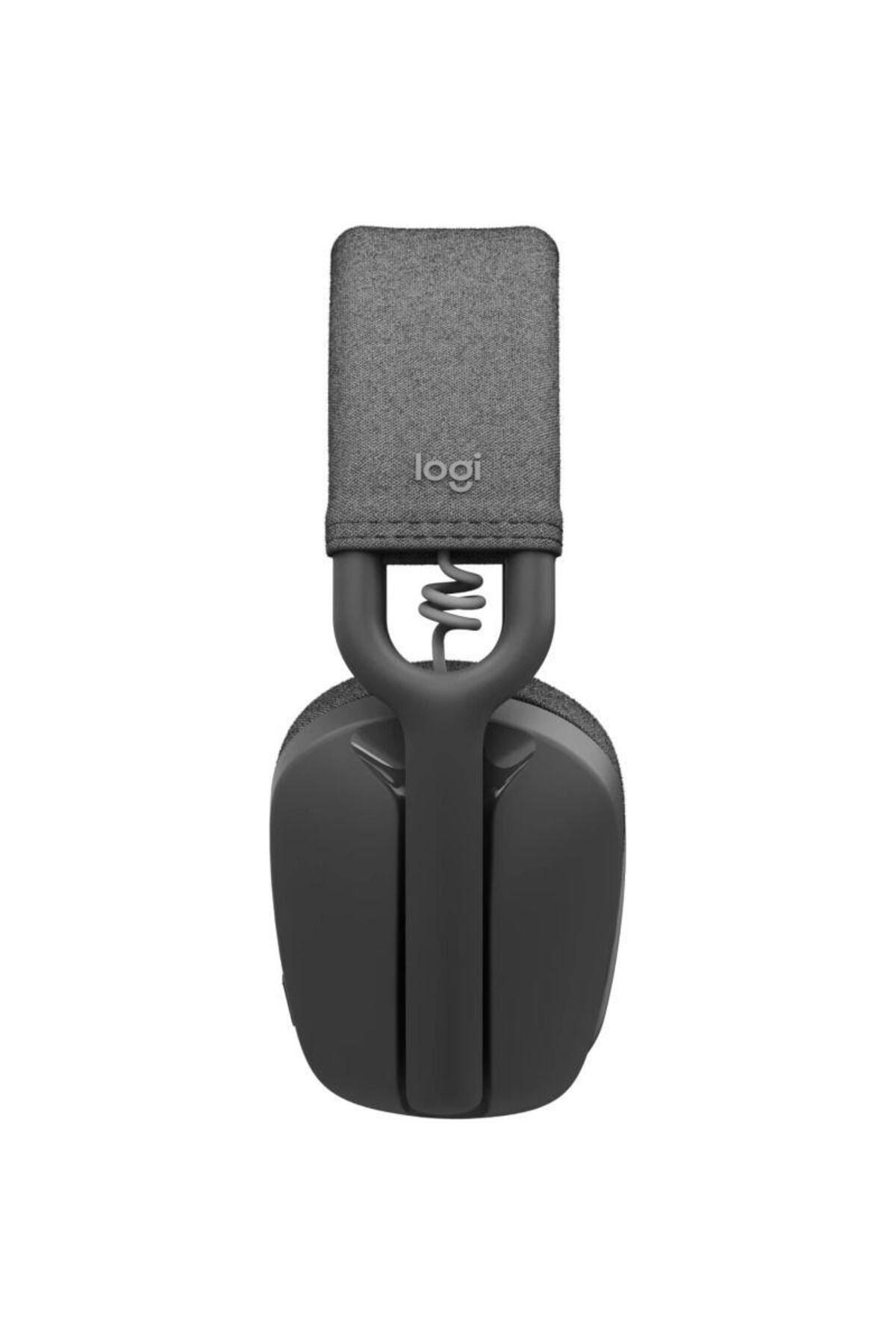 logitech-Casca Office/Call Center Logitech Zone Vibe 100, Microfon, Bluetooth 5.2, Anulare zgomot (Negru) 6