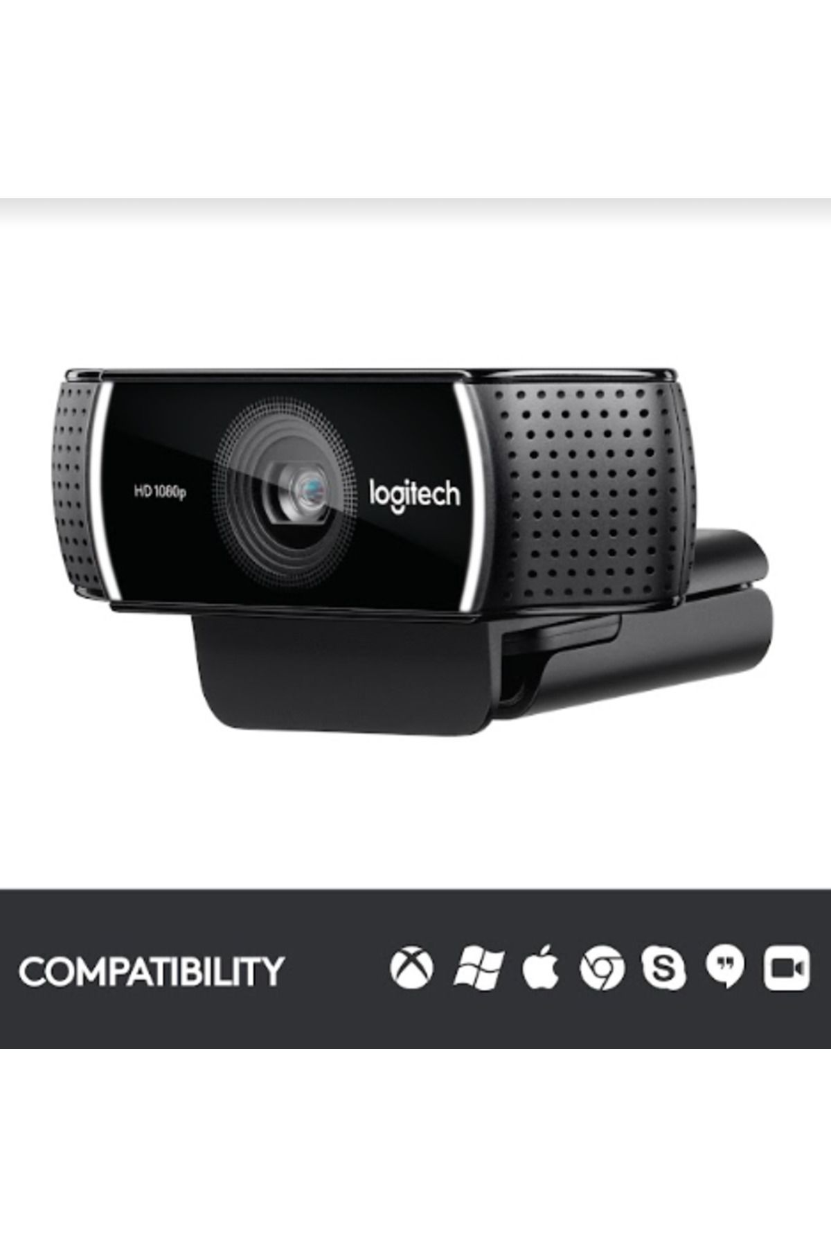 logitech-Camera Web Logitech C922 Pro Stream, Full HD, Microfon, USB (Negru) 11
