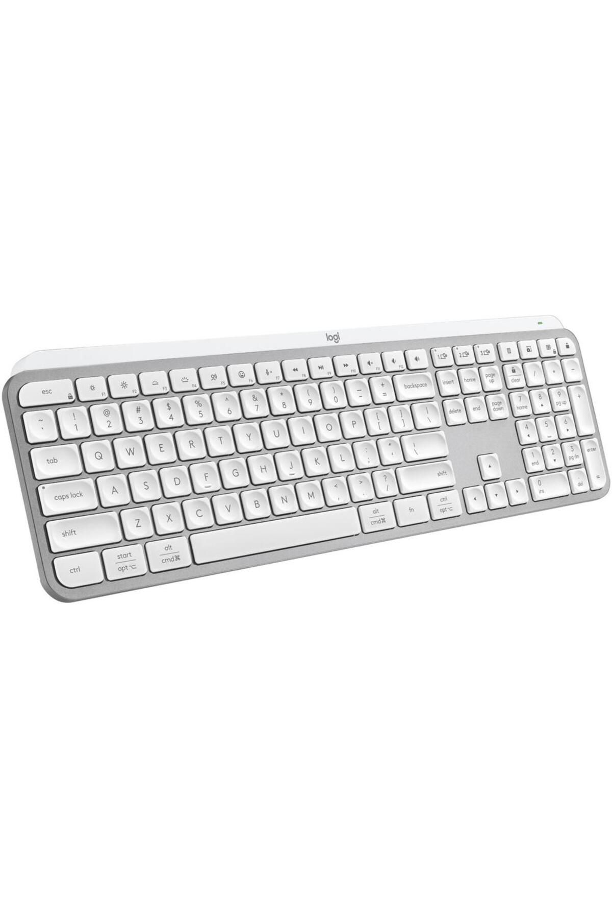 logitech-Tastatura wireless Logitech MX Keys S, Iluminare, 2.4GHz&Bluetooth,USB-C, US INTL layout (Gri) 1