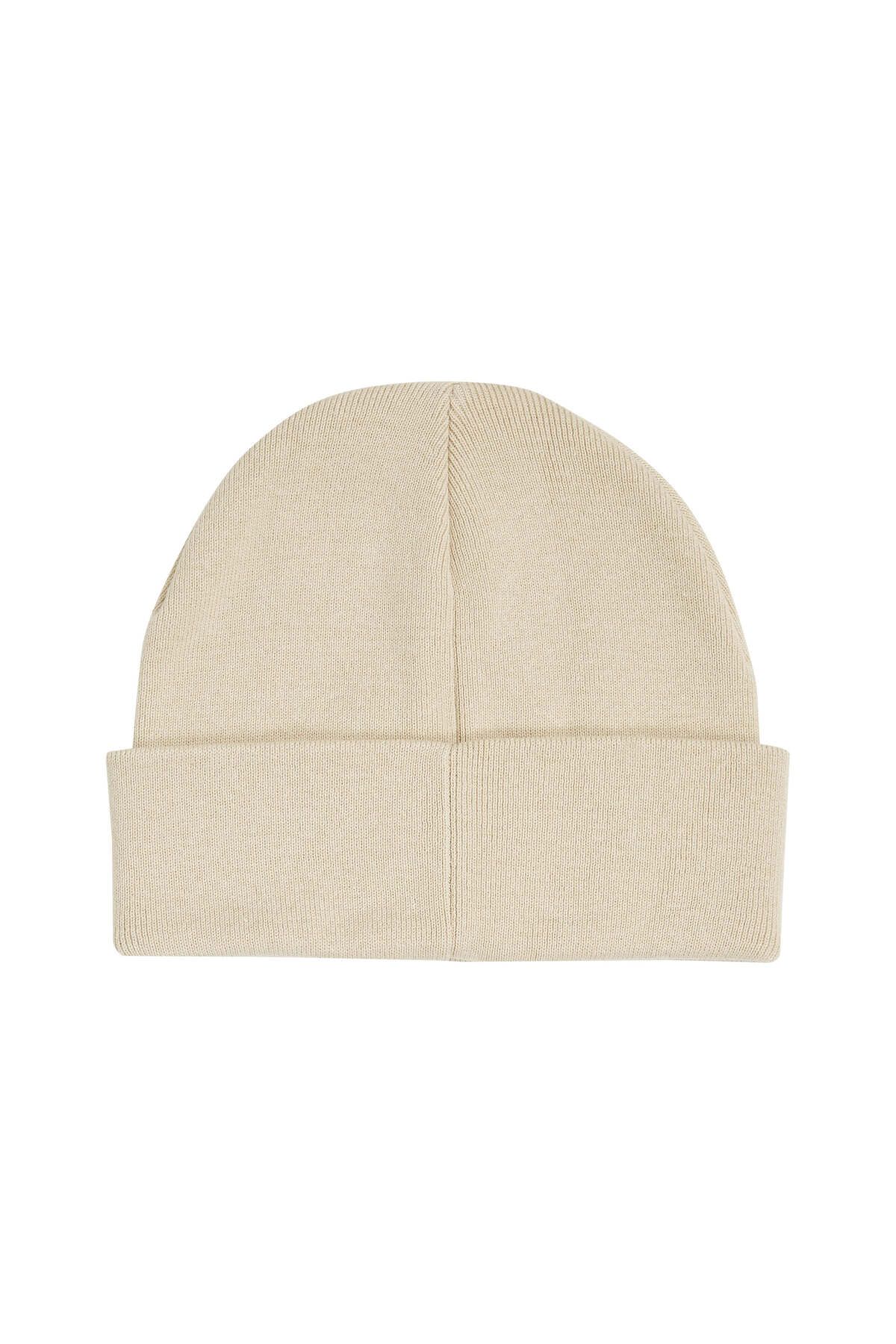 MONO LOGO PATCH BEANIE - 3