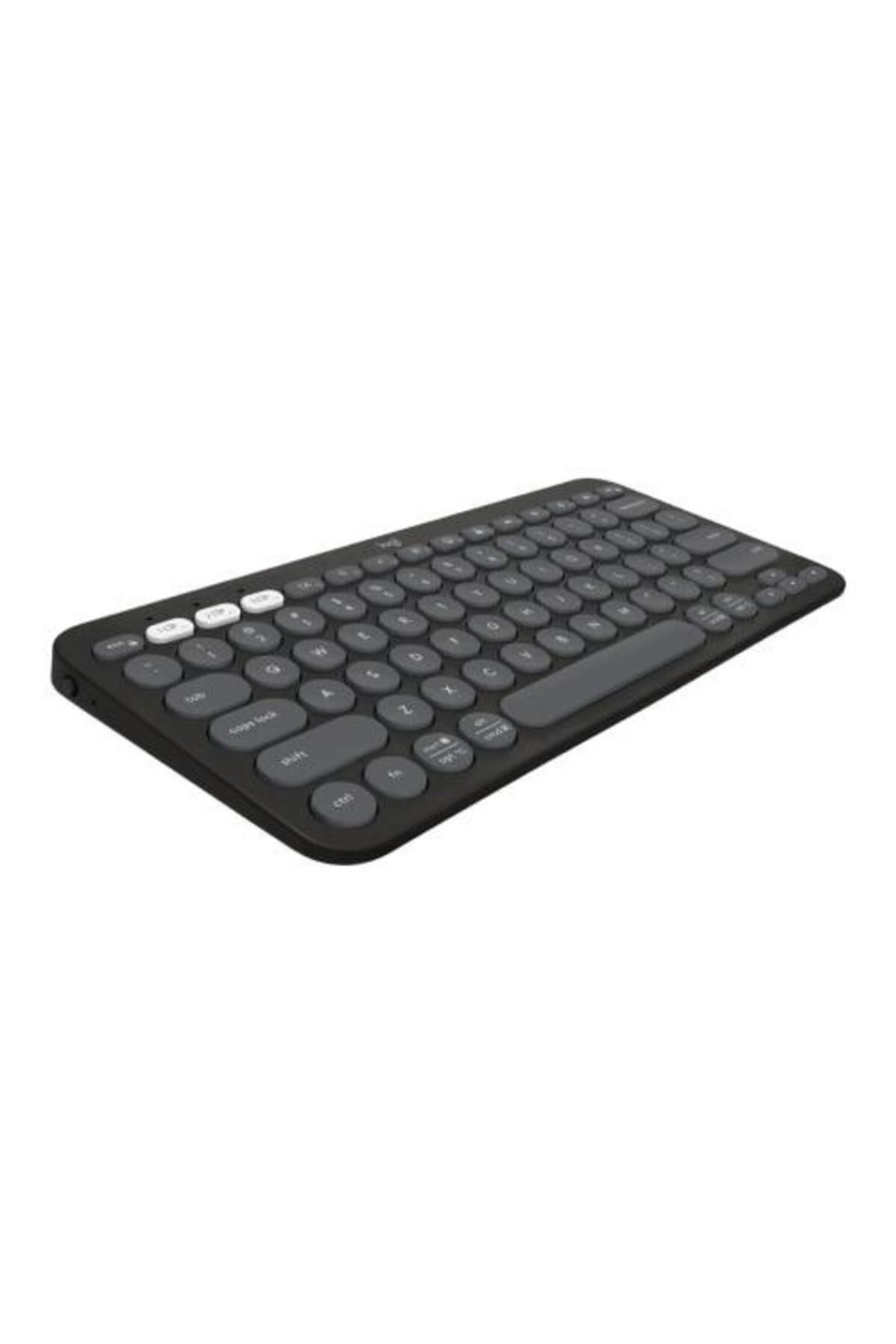 logitech-Tastatura Bluetooth Logitech Pebble Keys 2 K380s, Multi-Device (Gri) 3