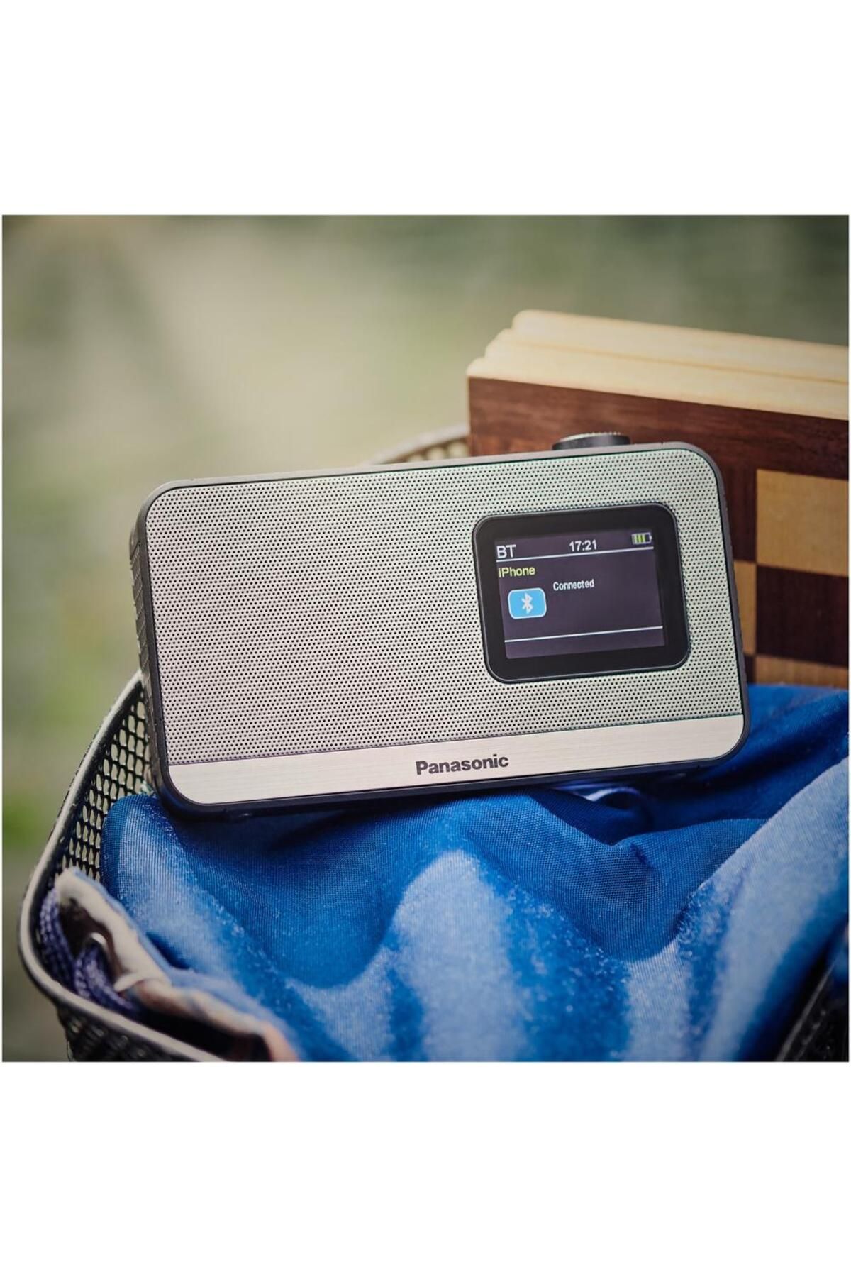 PANASONIC-Panasonic RF-D15EG-K portable radio, FM, DAB+, Bluetooth, clock, alarm and timer function 5