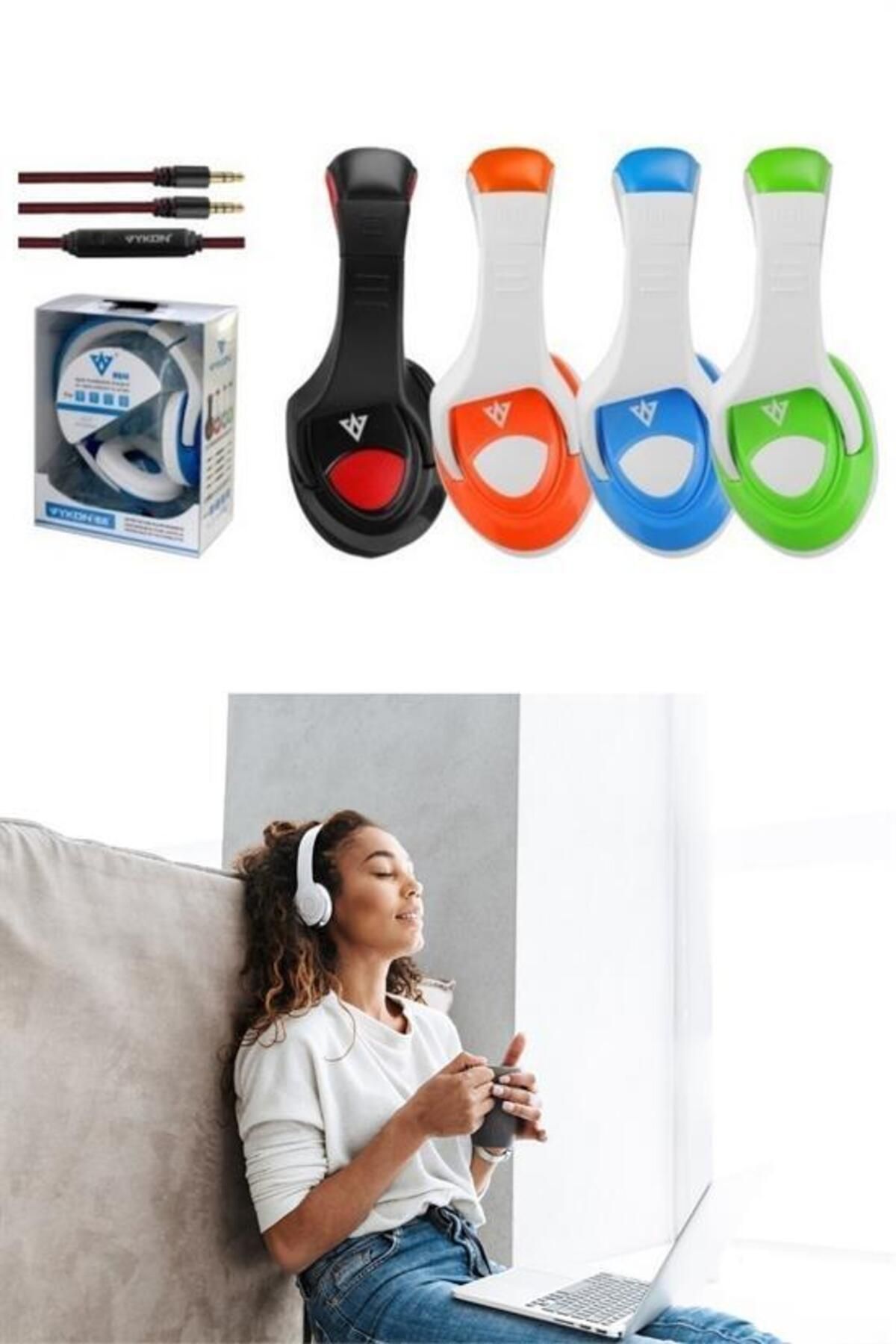 Modafiks-Driver Liyeli with Microphone Computer Headset Have Jack Input 3