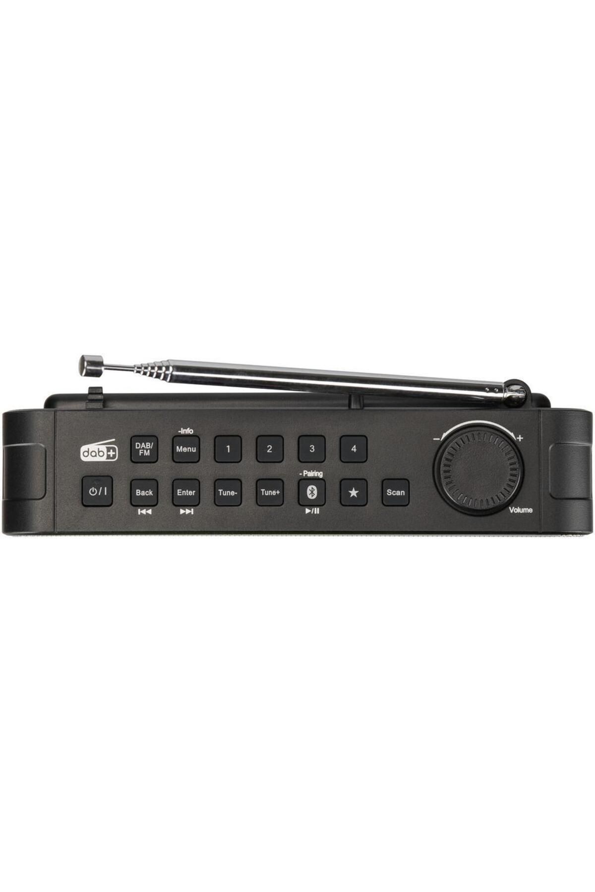 PANASONIC-Panasonic RF-D15EG-K portable radio, FM, DAB+, Bluetooth, clock, alarm and timer function 4