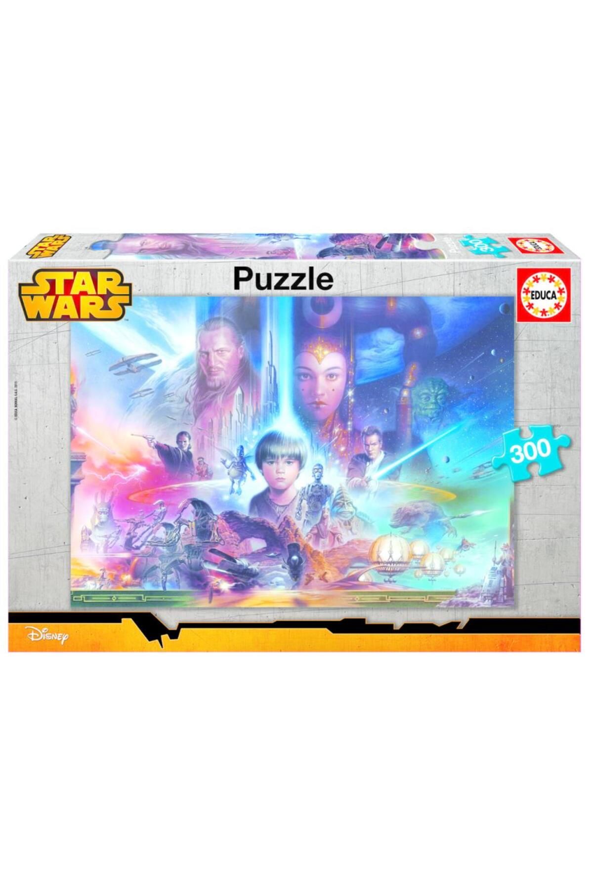 پازل مردانه و زنانه PUZZLE STAR WARS EPISODE I: PHANTOM MANACE 300 قطعه ادوکا EDUCA