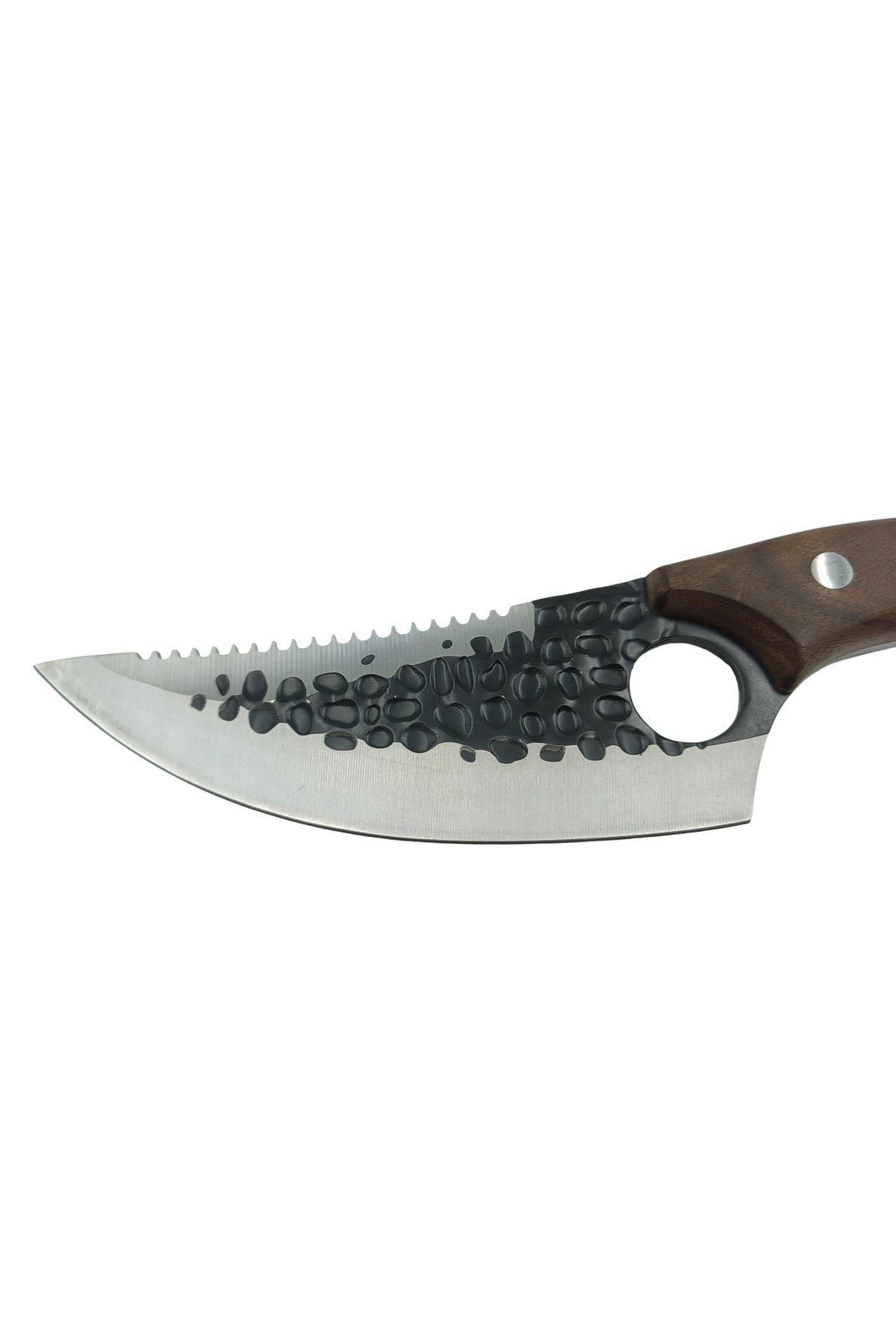 Depox-IdeallStore butcher set, chef's knives, cleaver and magnetic holder, stainless steel 17