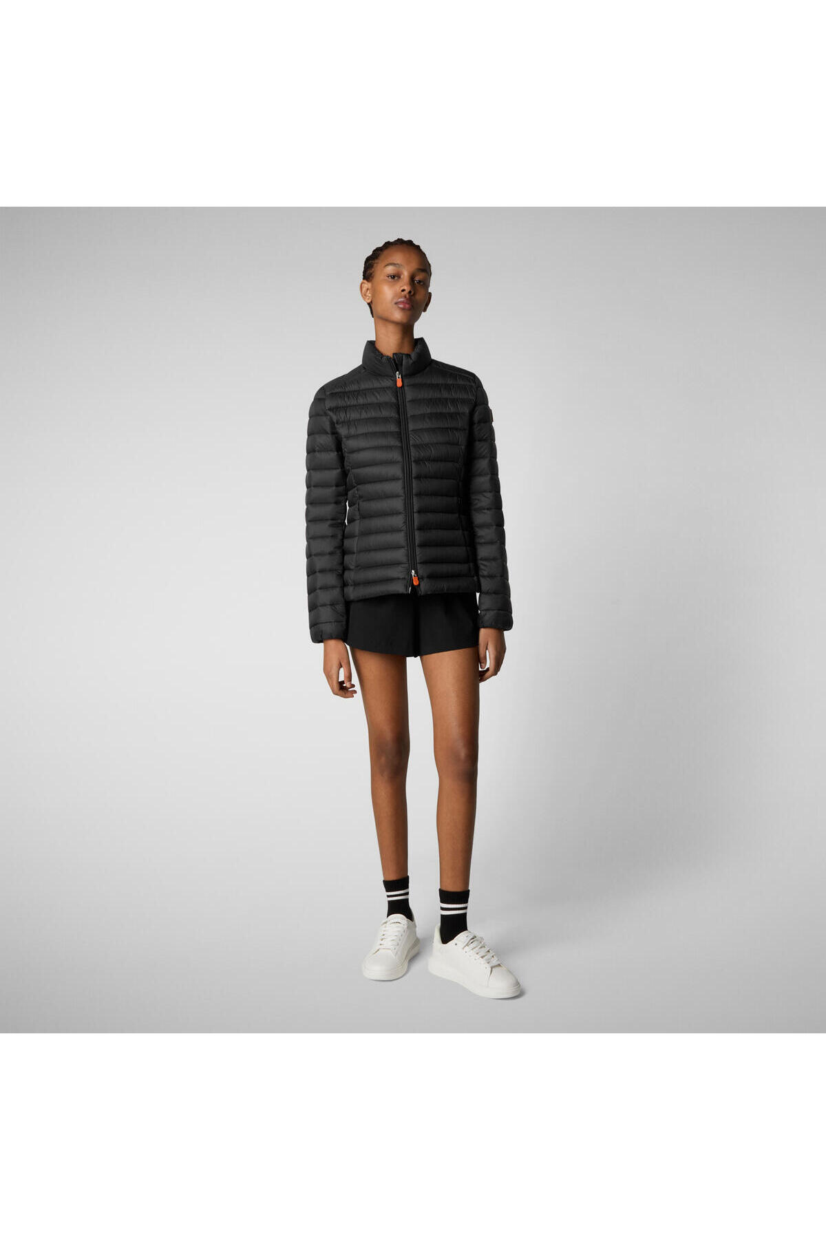 SAVE THE DUCK  Kadın Şişme Mont Siyah - Carly