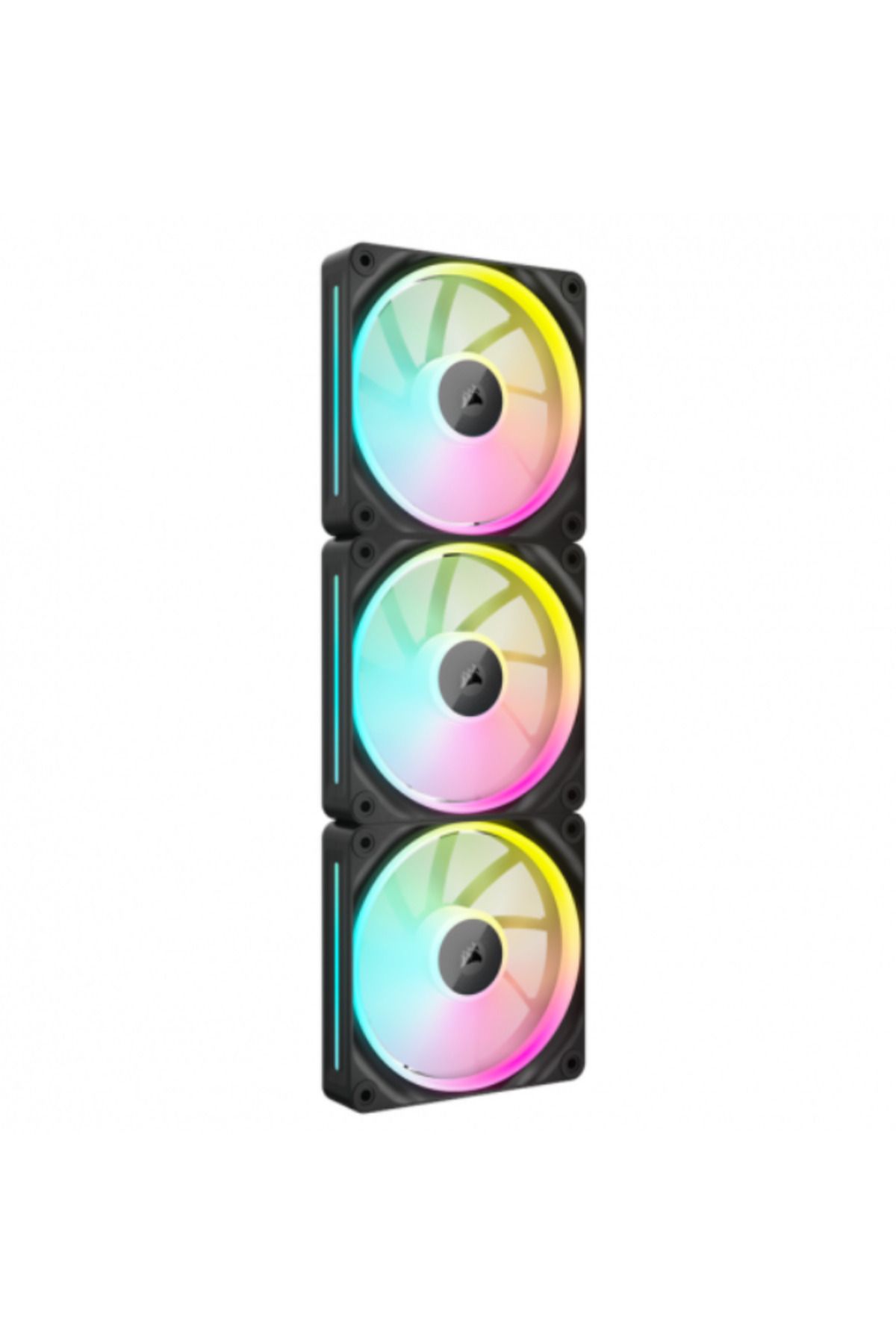 Corsair-Ventilatoare CORSAIR iCUE LINK LX120 3x120mm RGB (Negru) 2