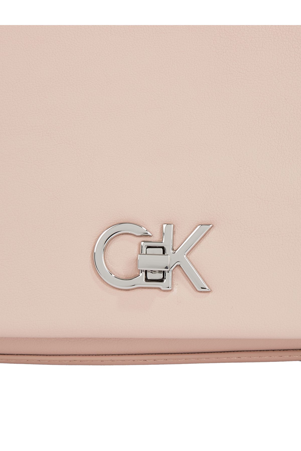 Calvin Klein-Calvin Klein Pink Medium Convertable Chain Shoulder Bag 5