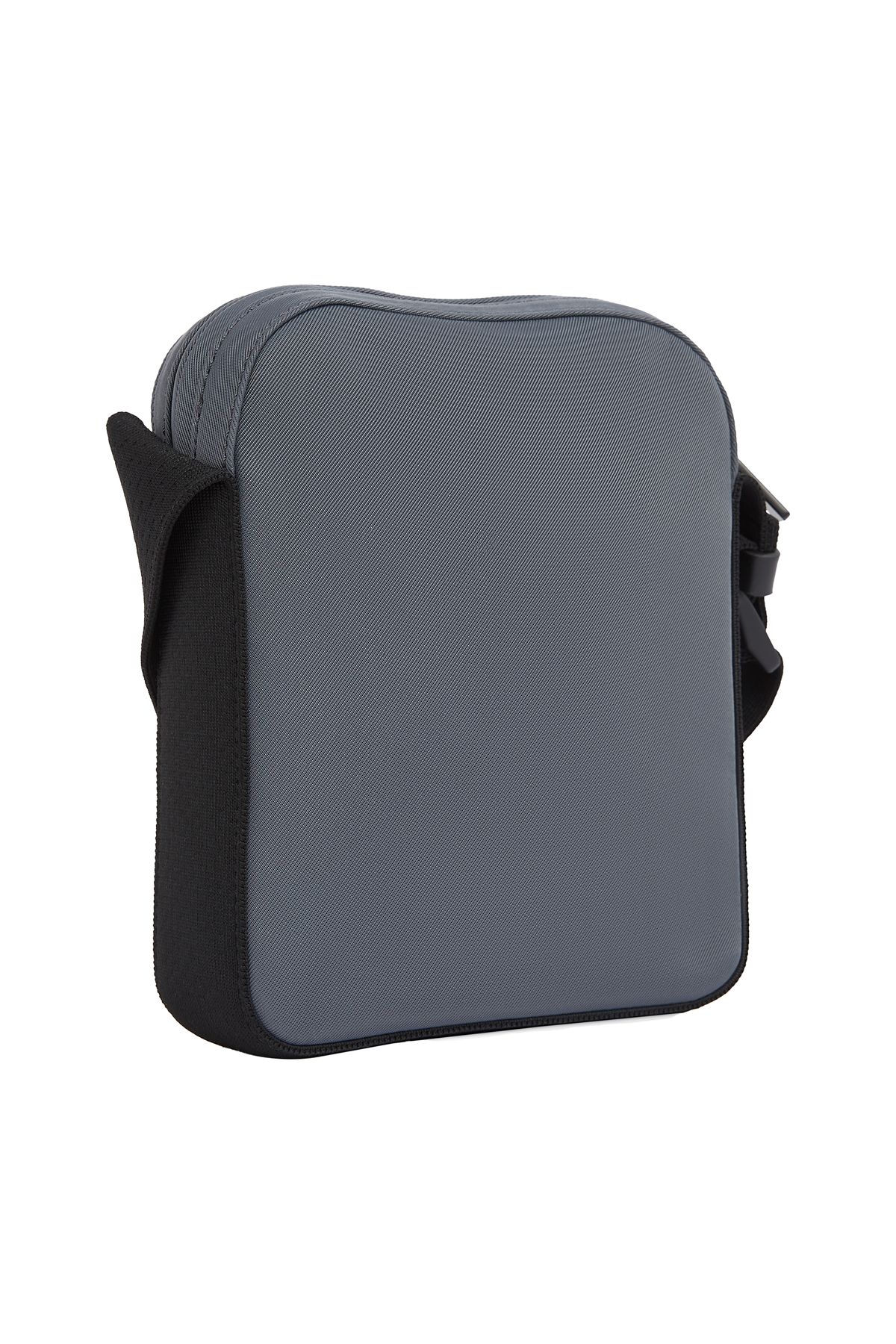 Calvin Klein-Calvin Klein Gray Ease Reporter Crossover Bag 4