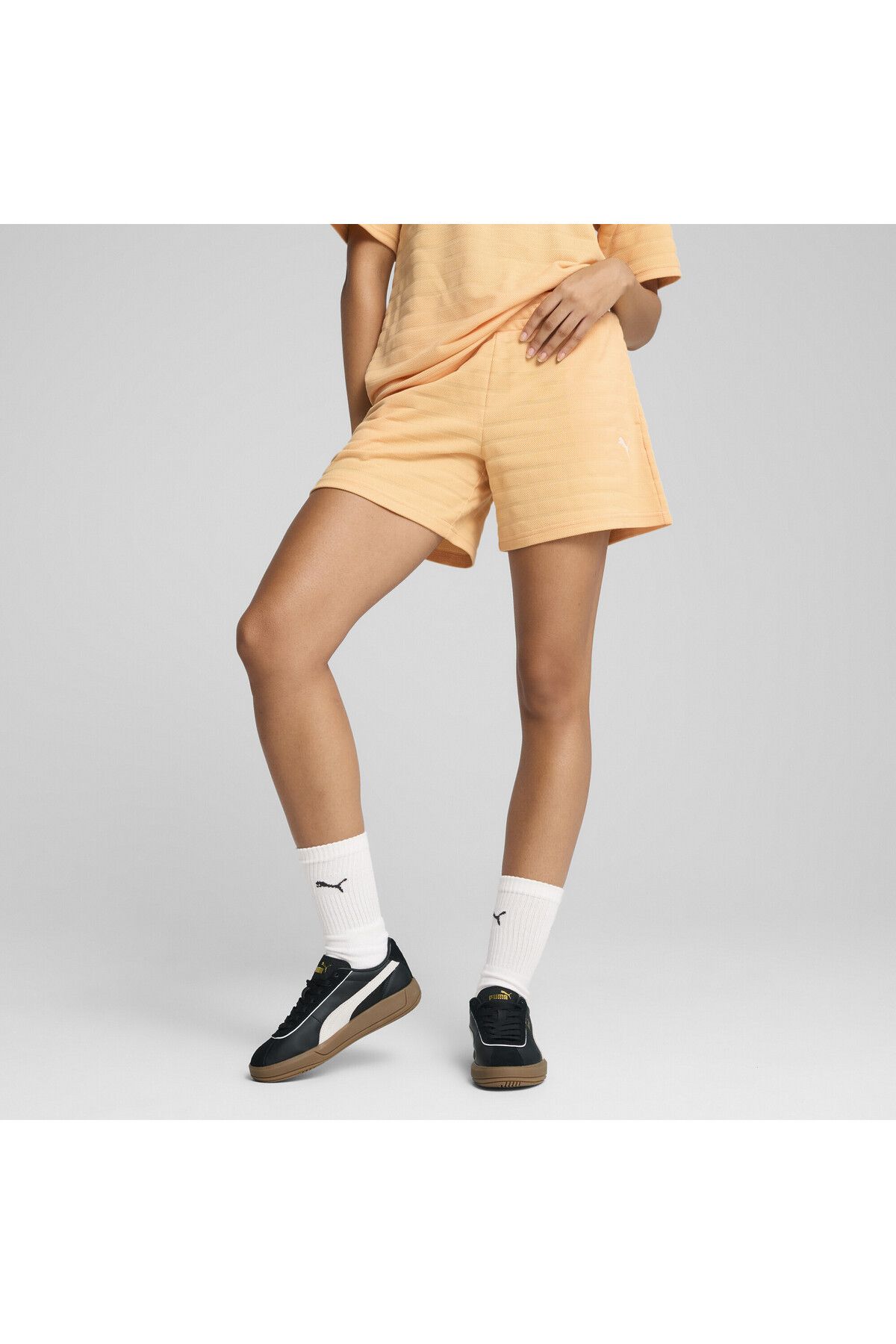 Puma-ESS ELEVATED 5" vysoké strukturované šortky dámské 4