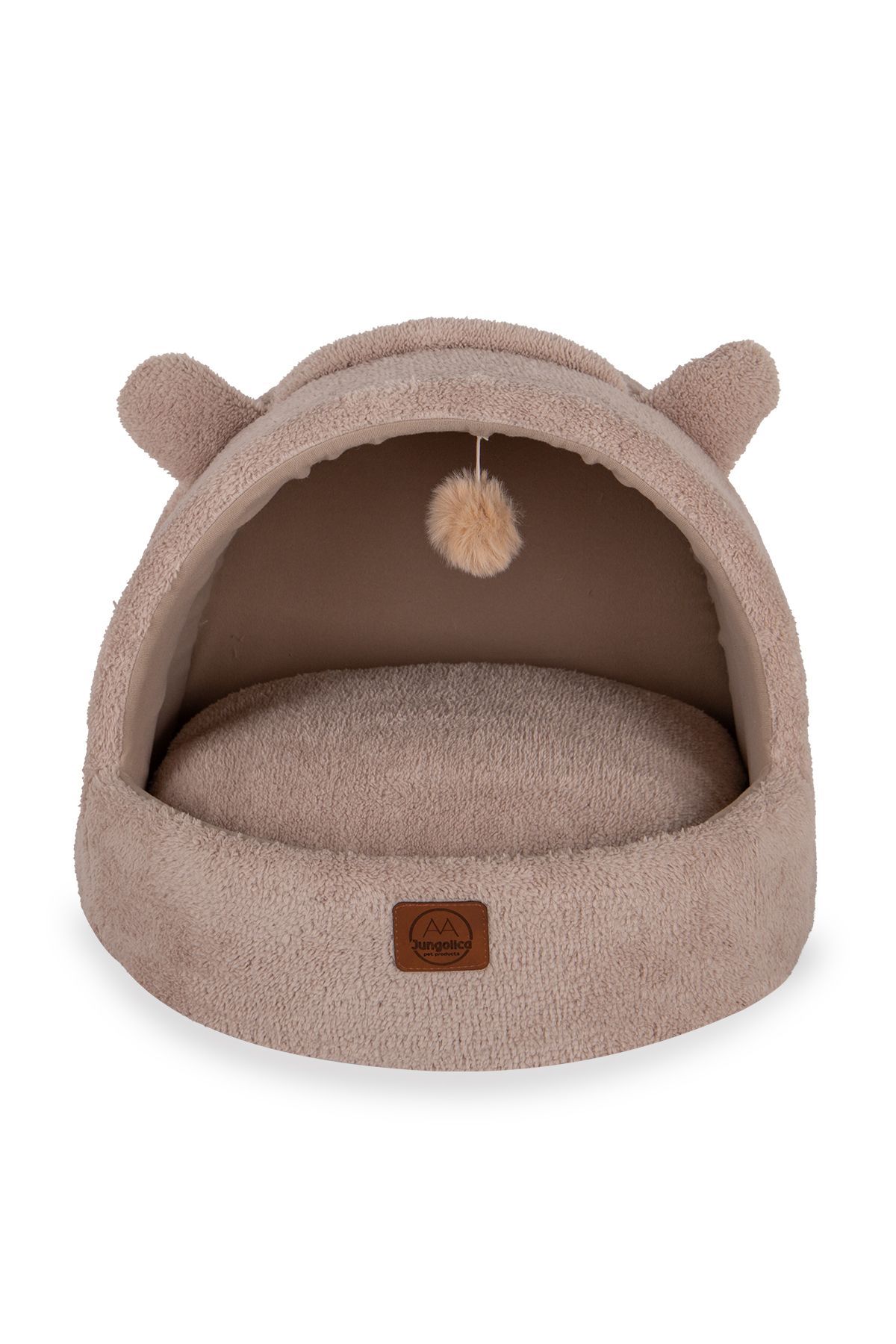 Jungolica Pet Products-Tom, Ultra Soft, Comfortable, Closed Top Design Cat Bed with Removable Cushion 3