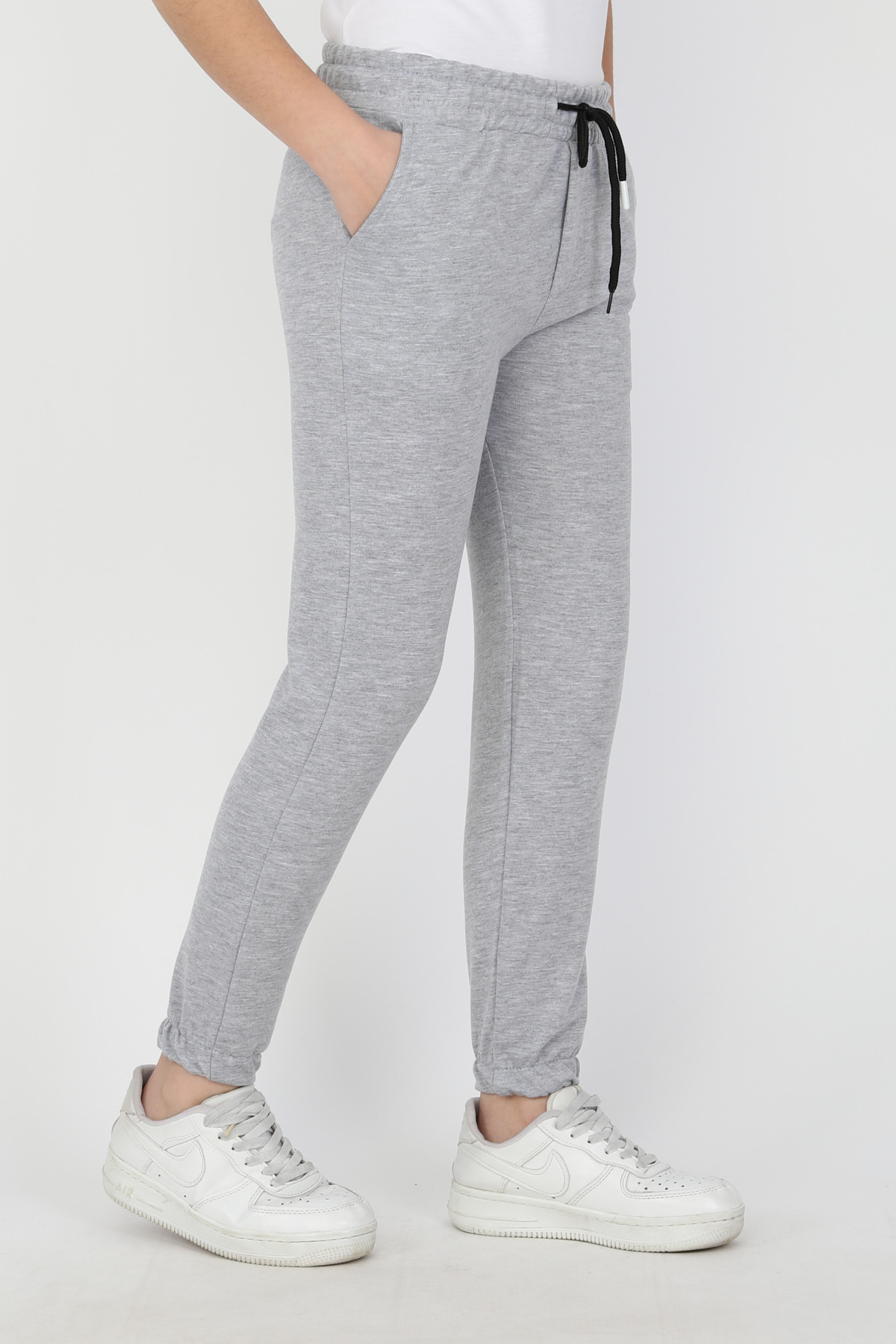 e-çocuk-Life Means Written Unisex Children's Bottom Tracksuit 4187 7