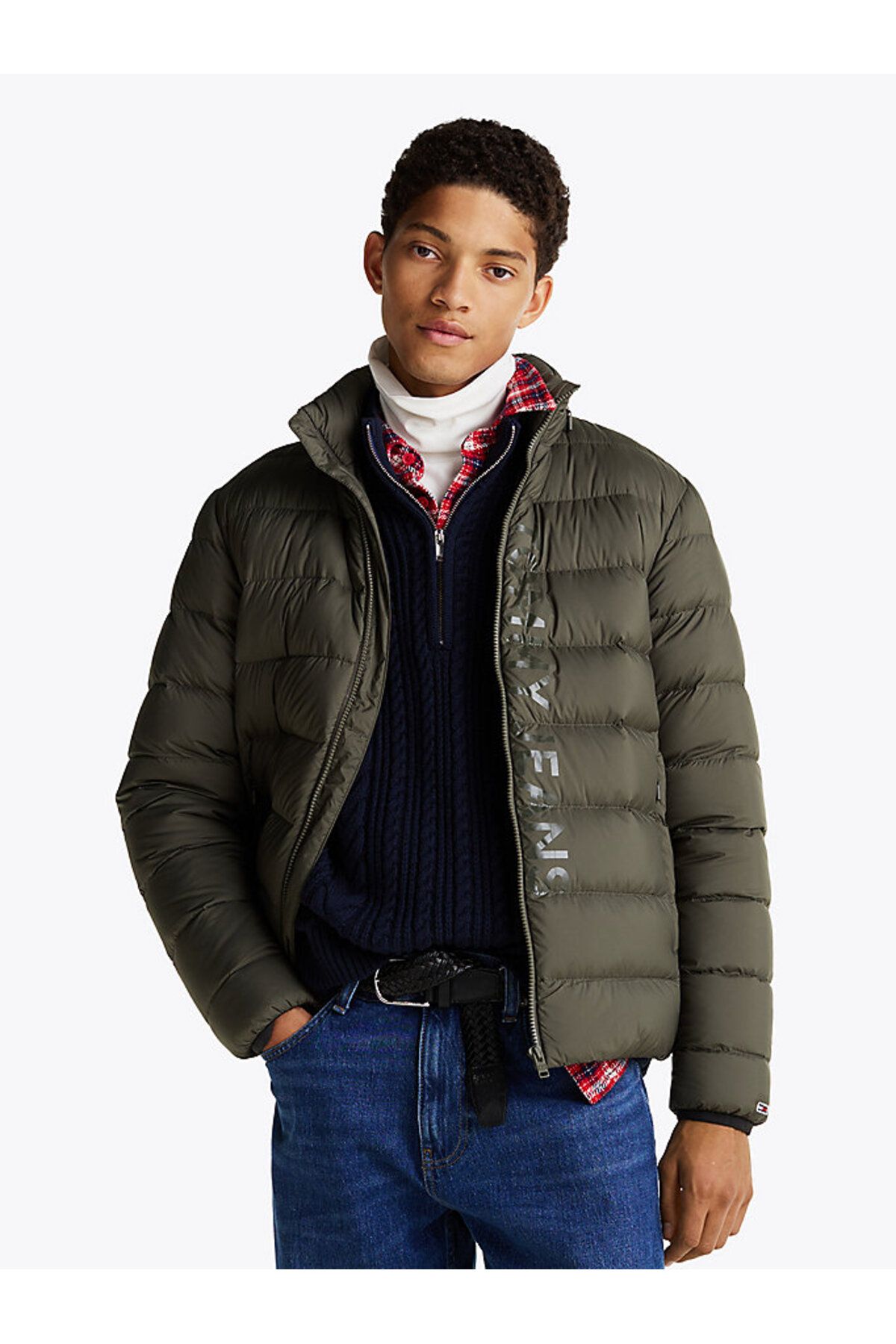 TJM LT DOWN ژاکت چاپ شده Tommy Hilfiger