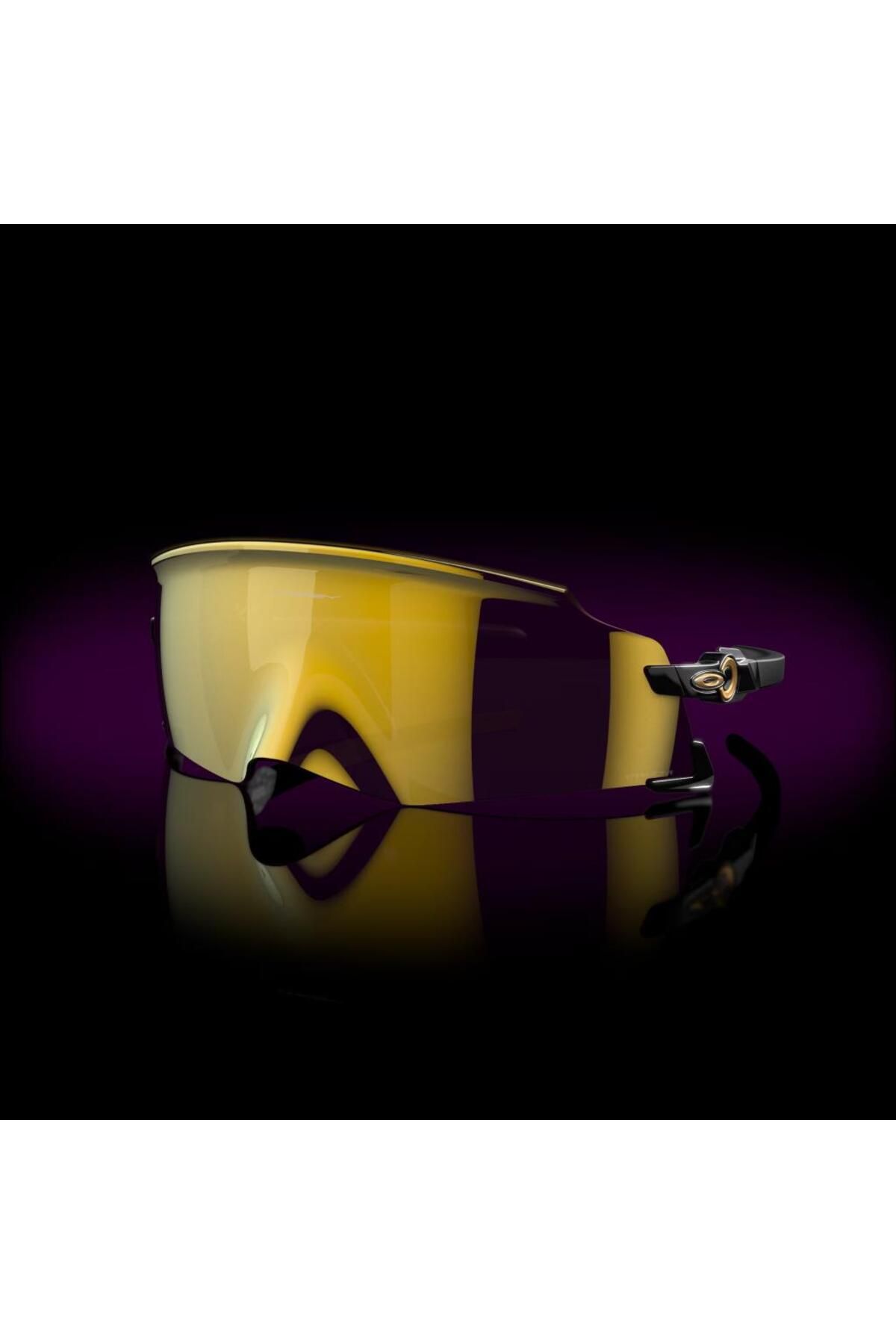 عینک آفتابی دوچرخه سواری کاتو پولیش مشکی پریزم 24k 9455 متر Oakley