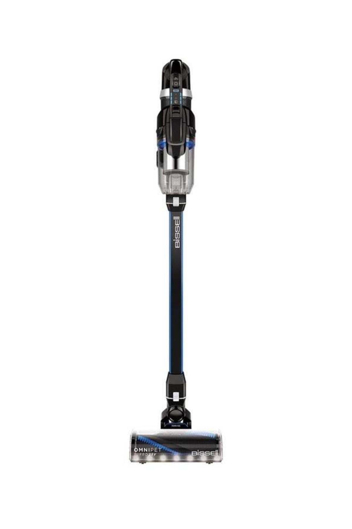 Bissell-OMNIPET Turbo 3175B Cordless Vacuum - 25-Min Runtime, 0.4L, 400W, Black/Blue 1