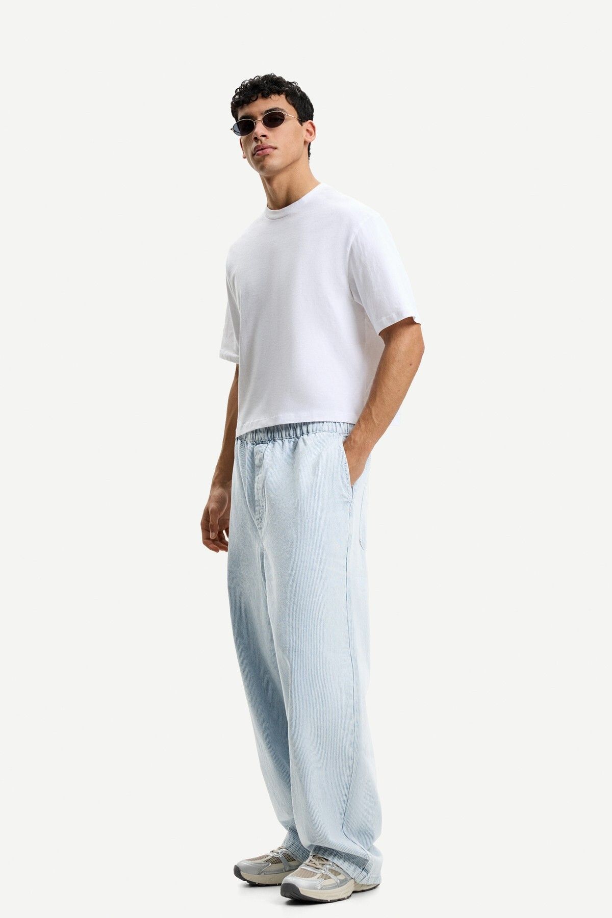 شلوار جین گشاد Bershka