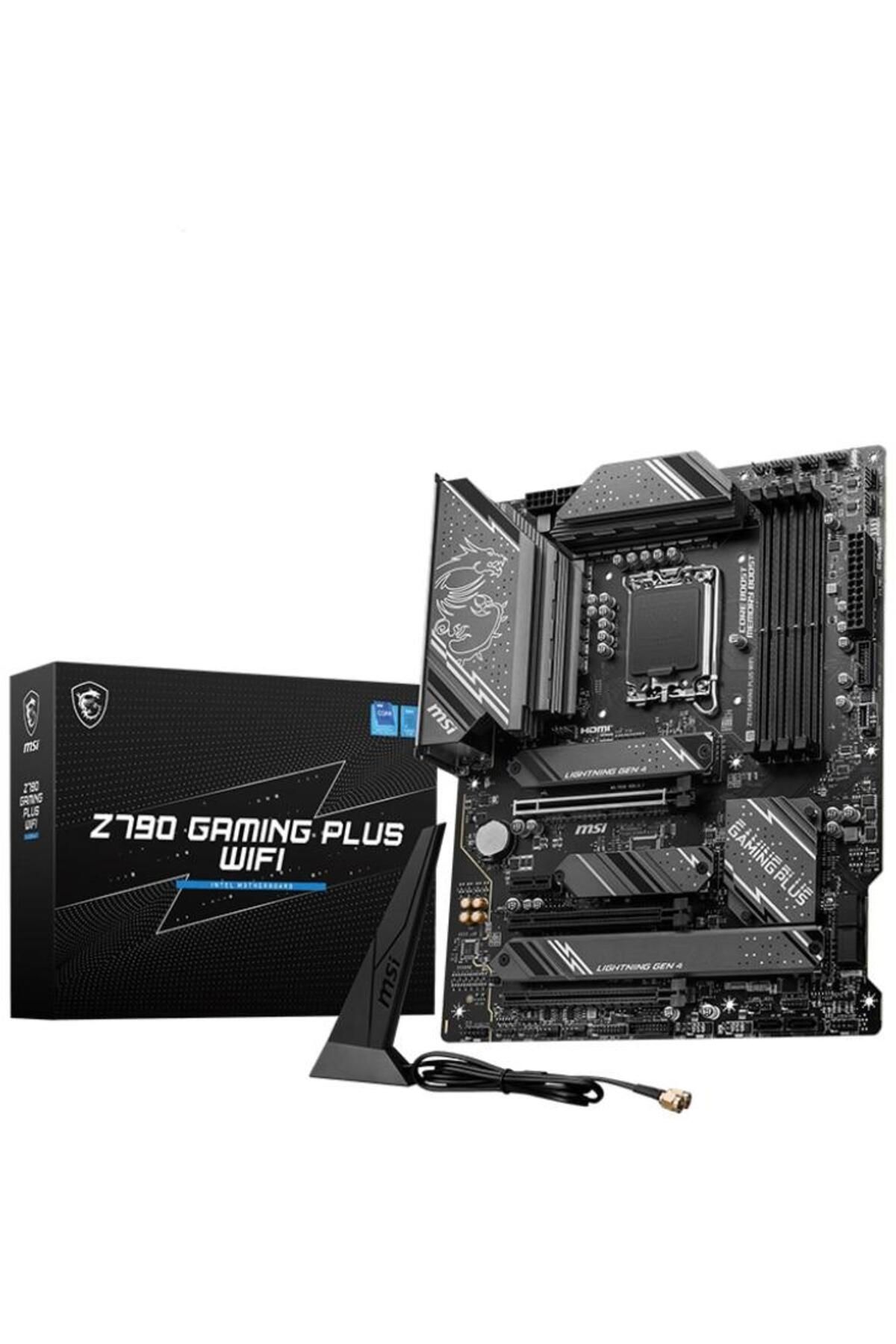 MSI-Placa de baza MSI Z790 GAMING PLUS WIFI DDR5, Socket 1700, WIFI 1