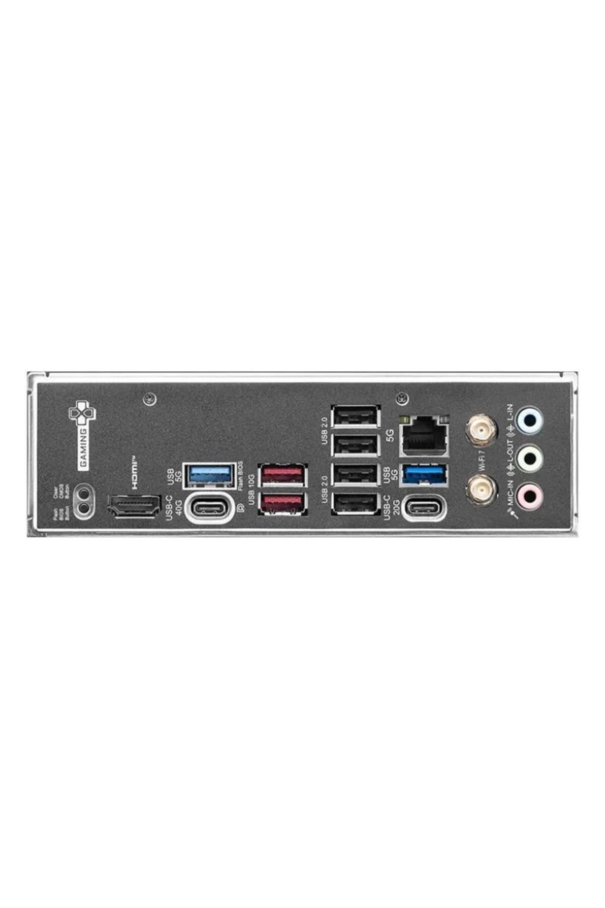 MSI-Placa de baza MSI X870 GAMING PLUS WIFI, AMD X870, AM5, ATX, DDR5 2