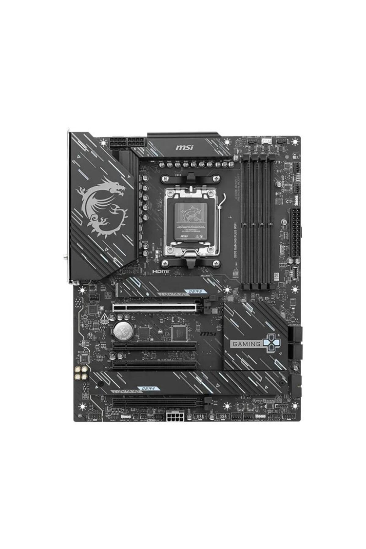 MSI-Placa de baza MSI X870 GAMING PLUS WIFI, AMD X870, AM5, ATX, DDR5 1