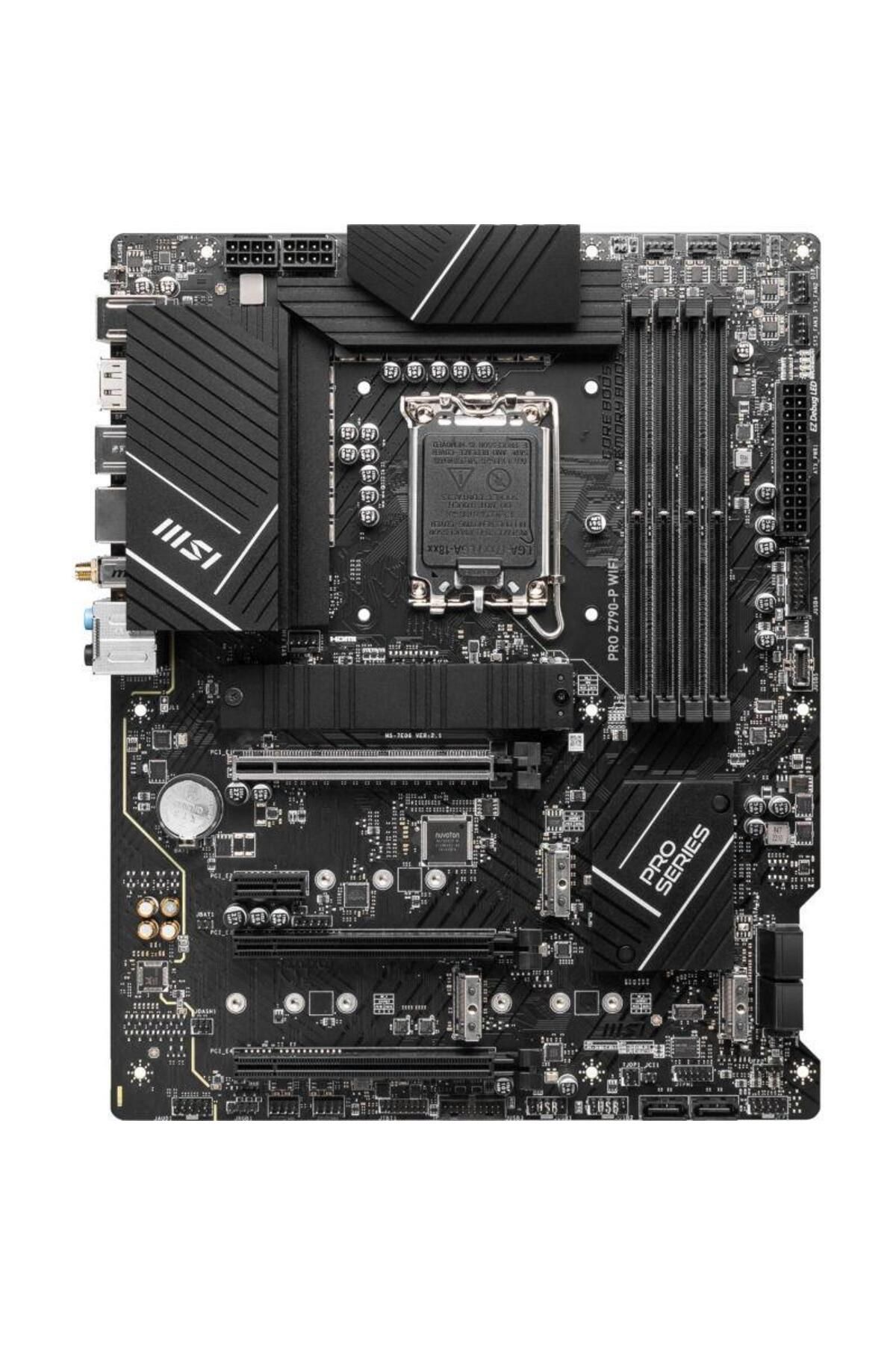 MSI-Placa de baza MSI PRO Z790-P WIFI DDR5, Intel Z790, LGA 1700, ATX 3