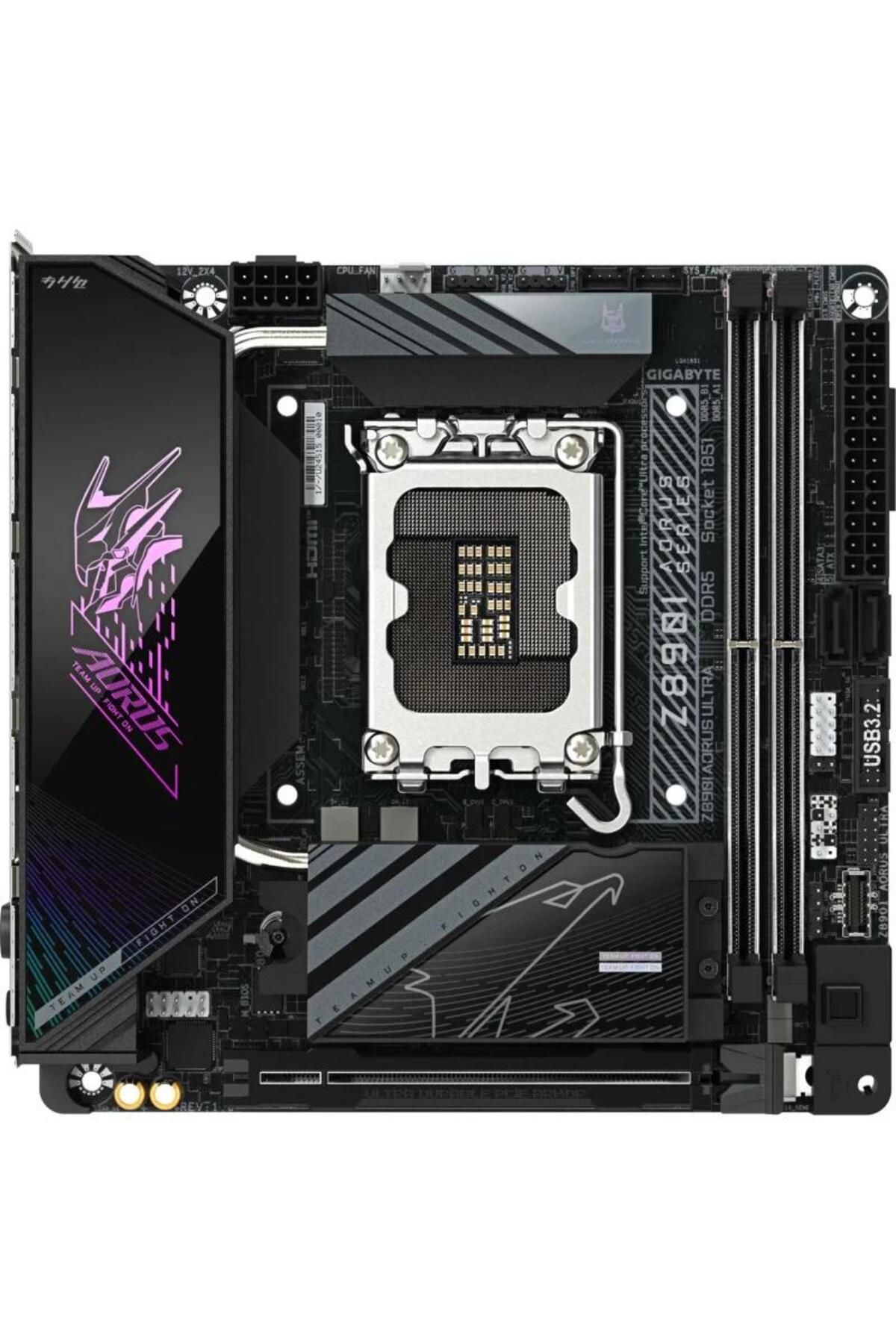 Gigabyte-GIGABYTE Z890I AORUS ULTRA Motherboard, DDR5, mITX, LGA 1851, Intel Z890 1