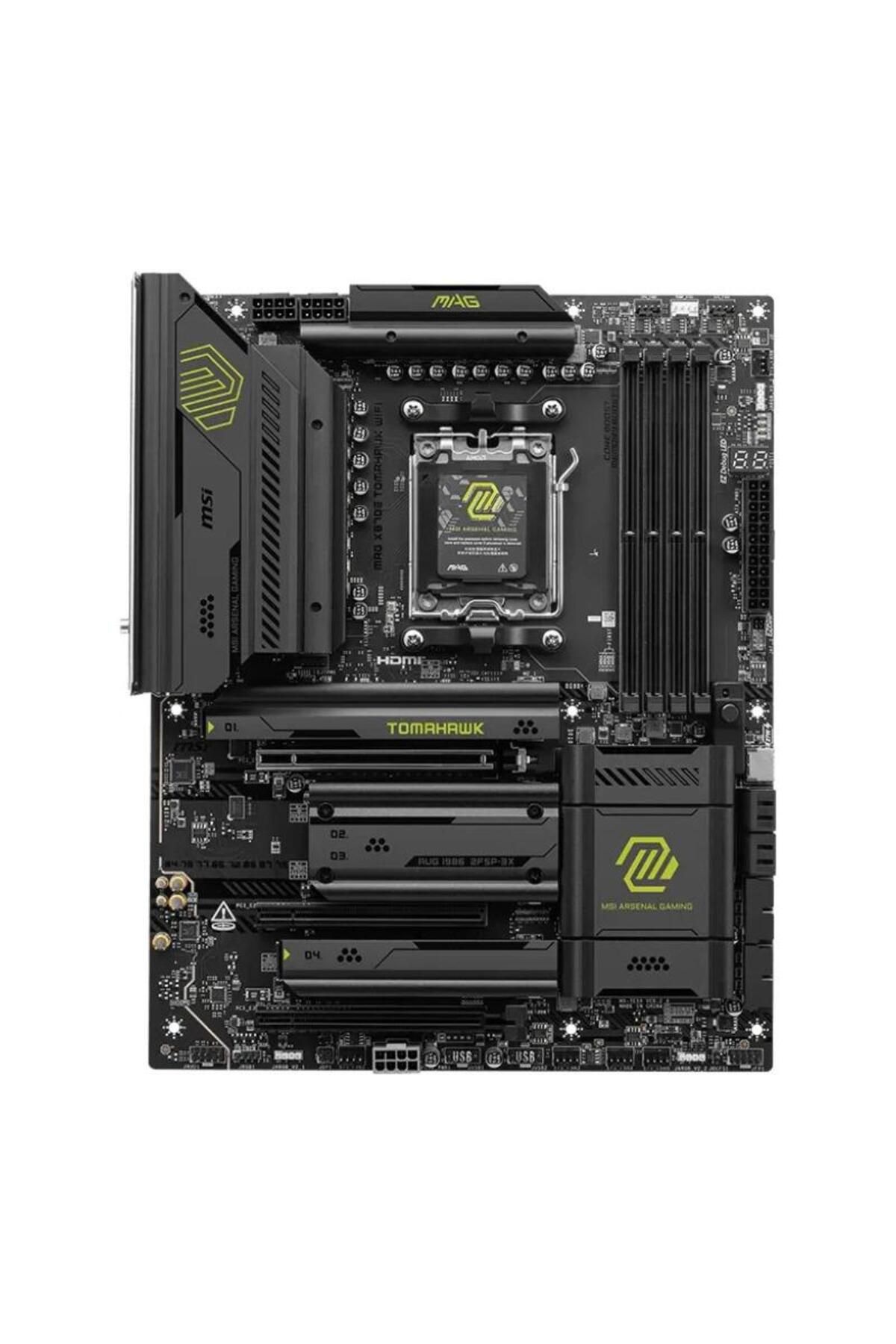 MSI-Placa de baza MSI MAG X870E TOMAHAWK WIFI, AMD X870E, AM5, ATX, DDR5 1