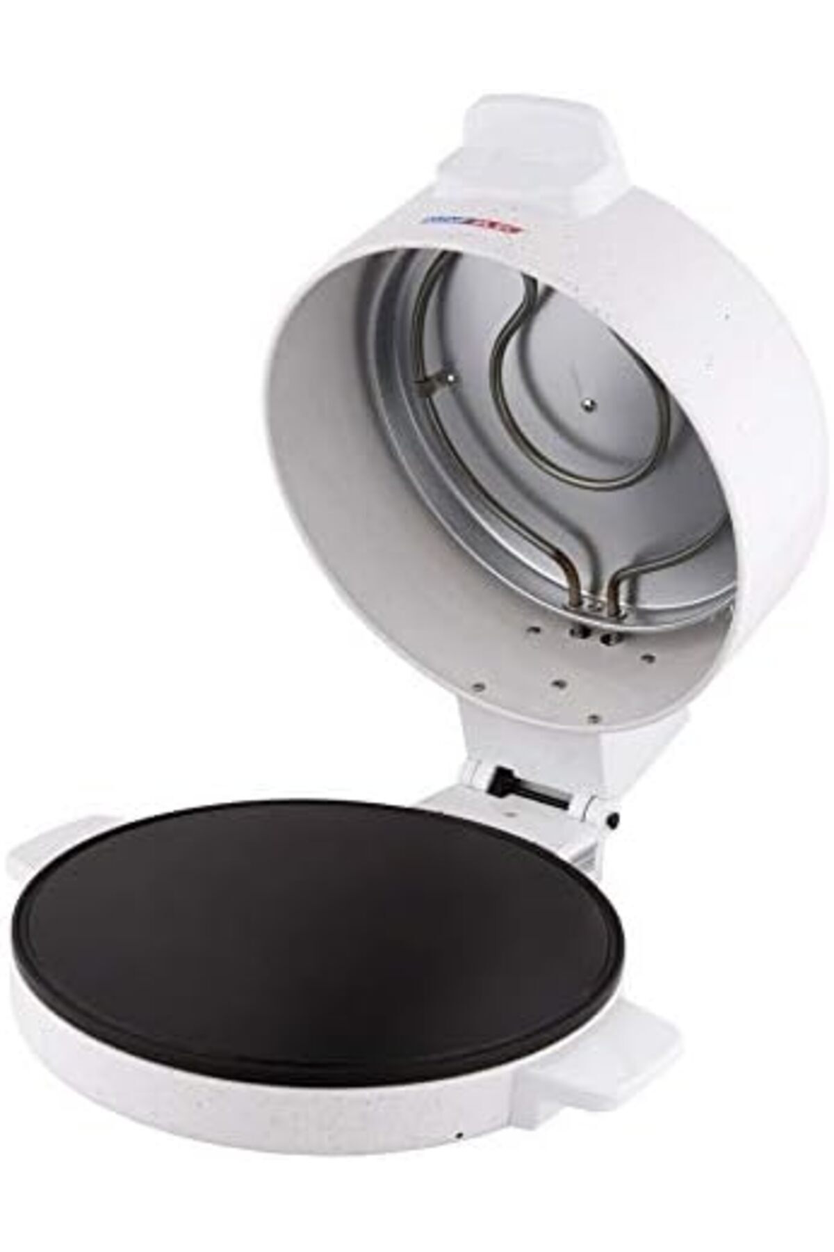 ALSAIF-Electric Bread/roti/tortilla And Pizza Maker Stainless Steel Tube, Non-stick Coating, 1800w, White 6