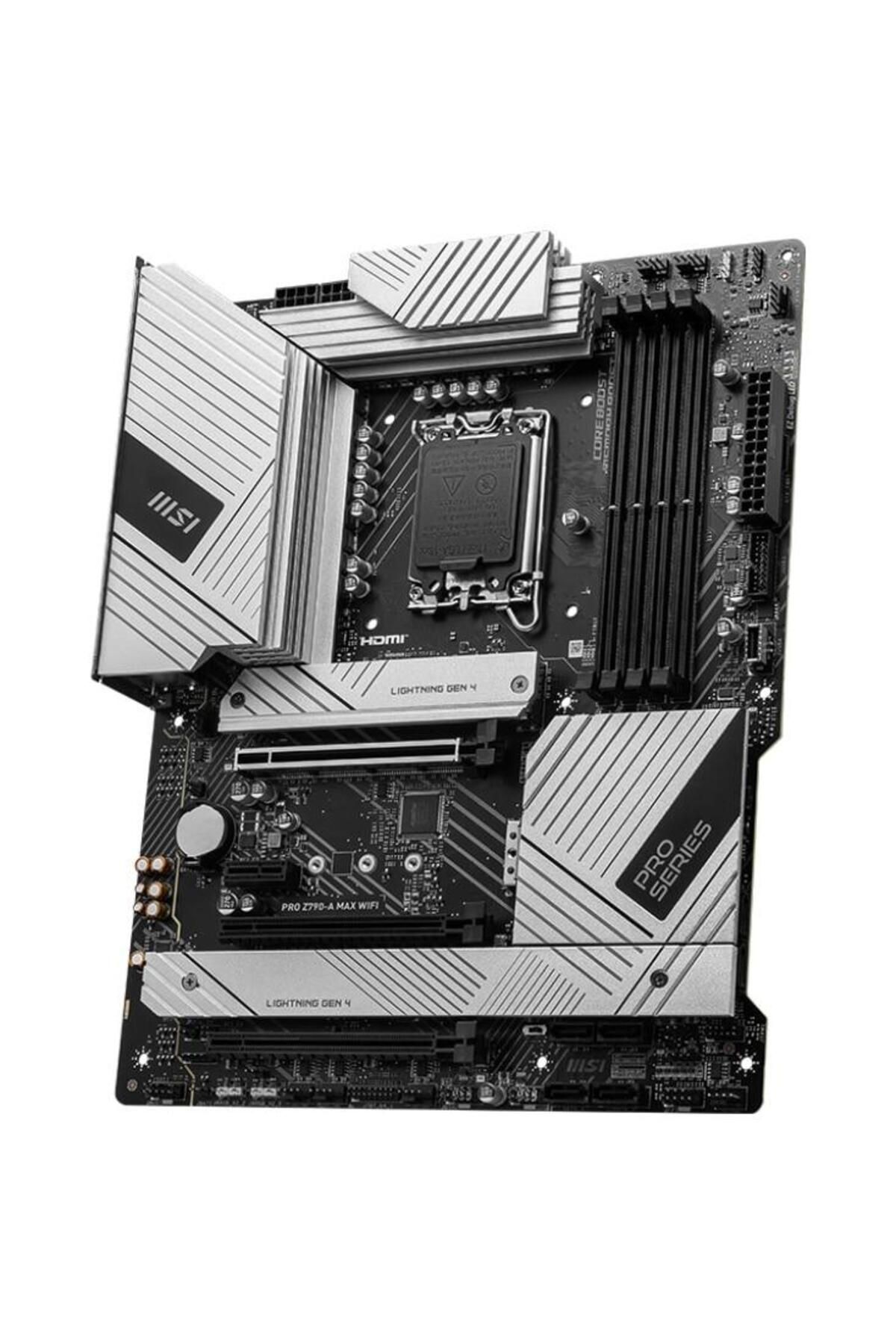 MSI-Placa de baza MSI PRO Z790-A MAX WIFI DDR5, Socket 1700, 14th Gen CPU, WIFI 7 3