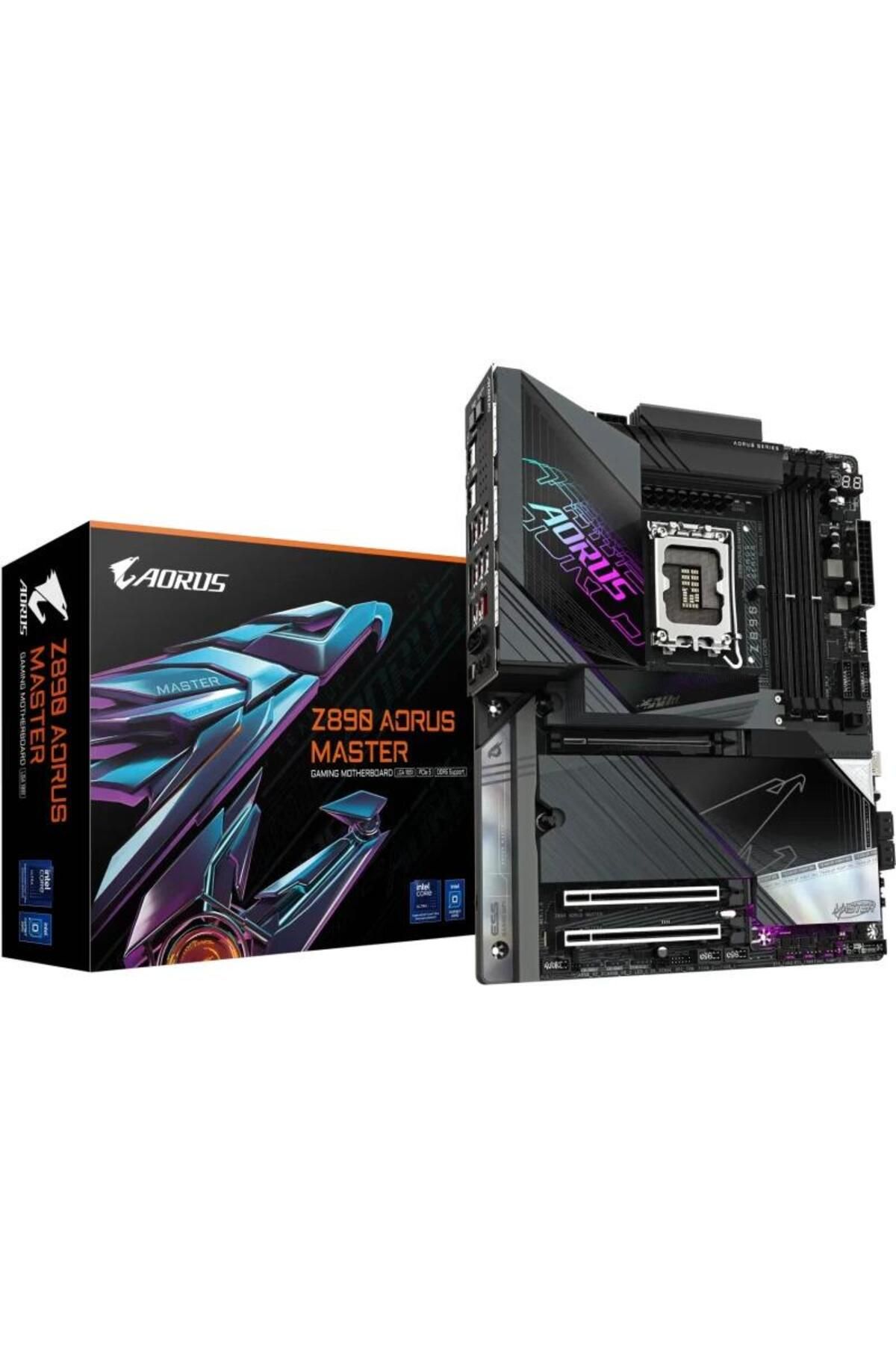 Gigabyte-Placa de baza GIGABYTE Z890 AORUS MASTER, DDR5, ATX, LGA 1851, Intel Z890 5