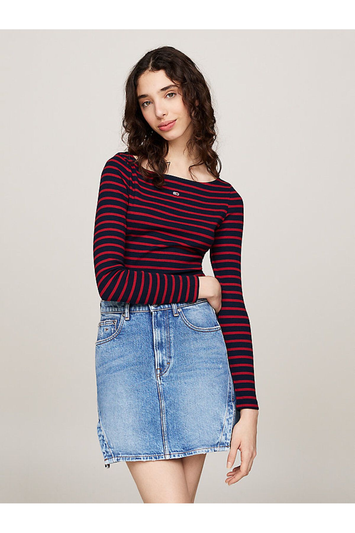 Tommy Hilfiger TJW BRETON STRIPE LS
