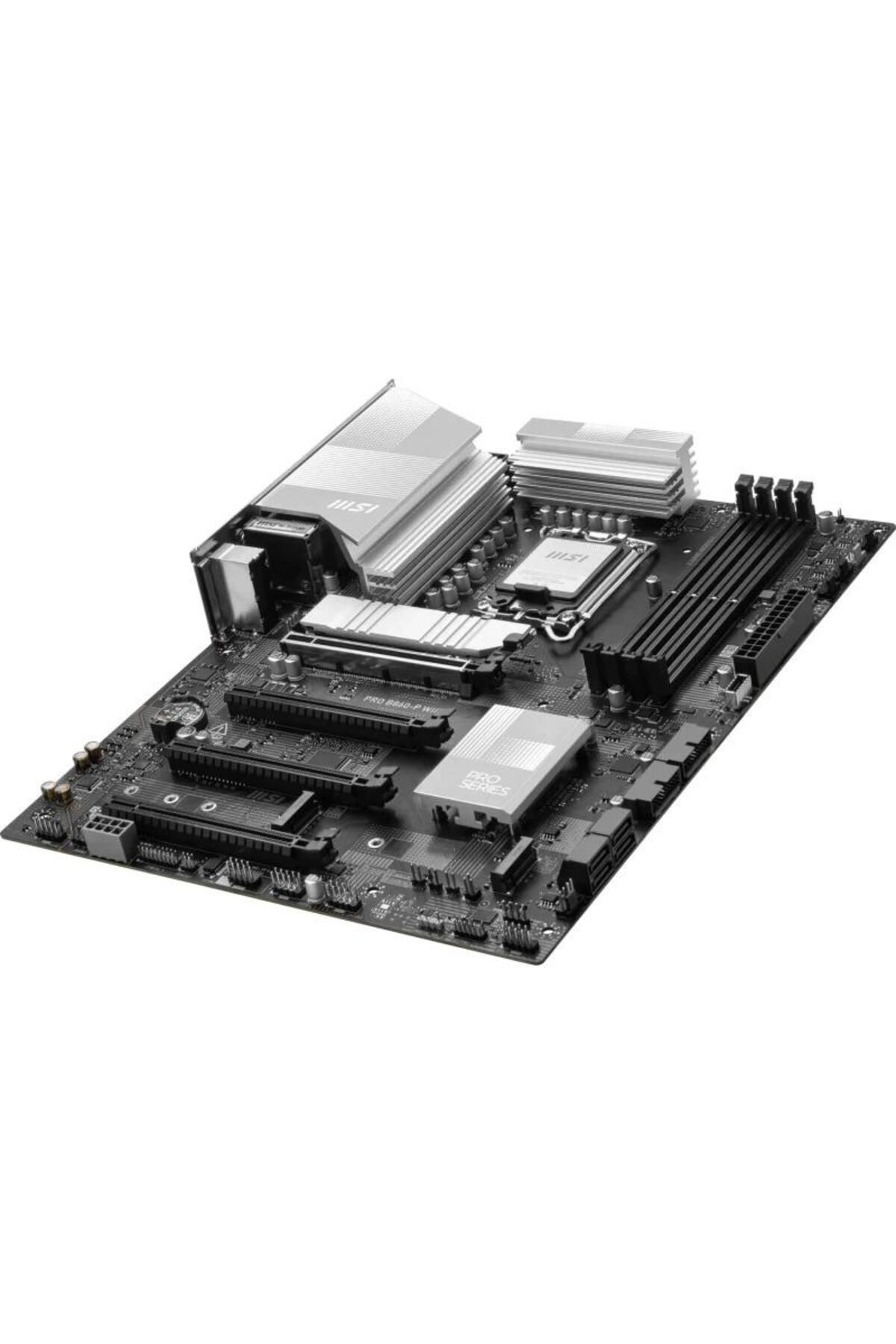 MSI-Placa de baza MSI PRO B860-P WIFI, Intel B860, LGA 1851, DDR5, ATX 5