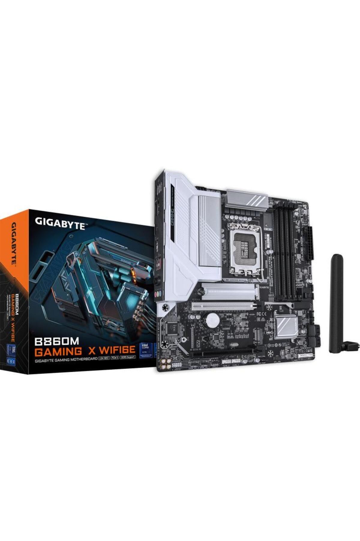 Gigabyte-Placa de baza GIGABYTE B860M GAMING X WIFI6E, Intel B860, LGA 1851, DDR5, mATX 4