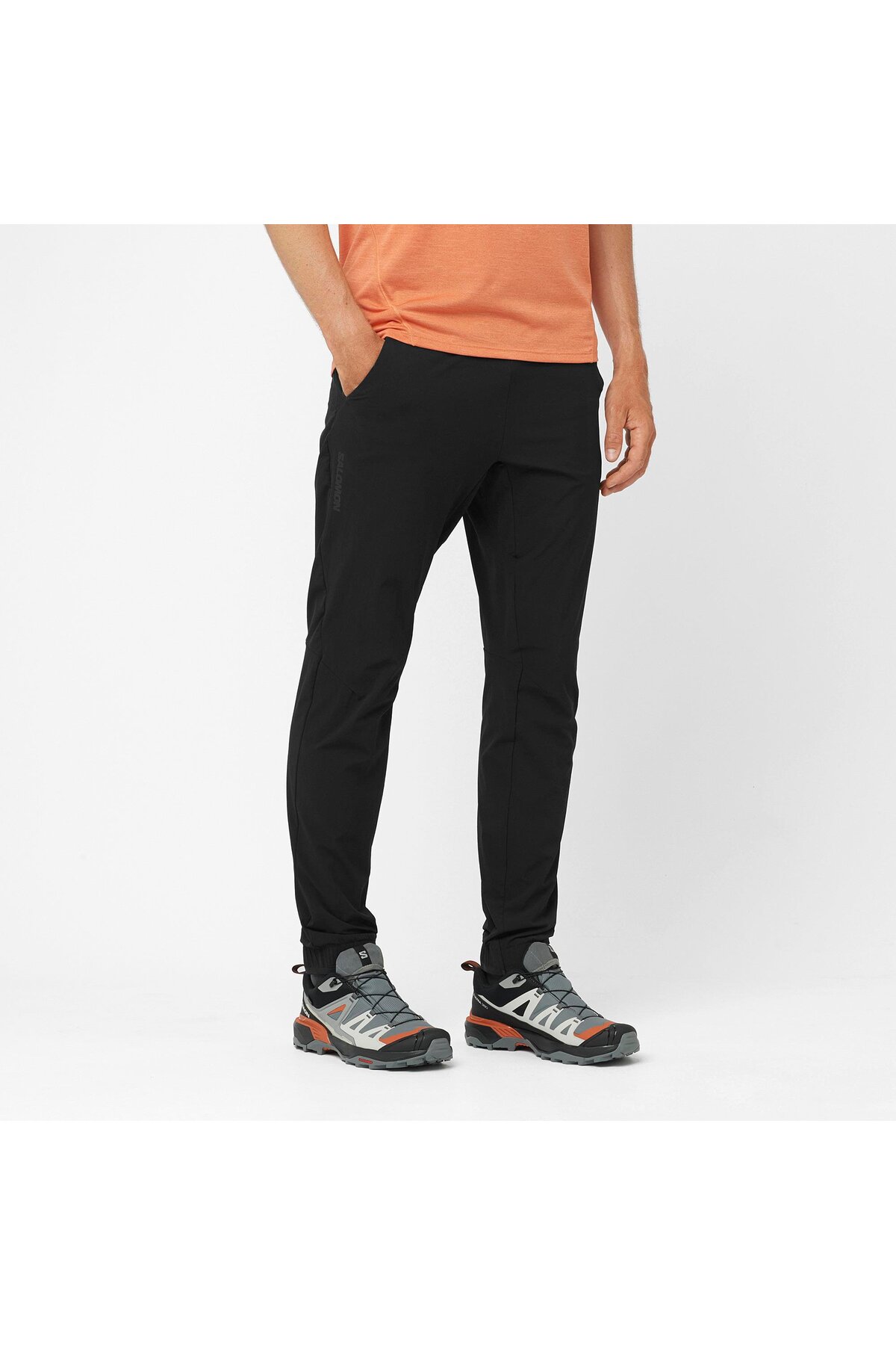 شلوار مردانه WAYFARER EASE مدل فضای باز مشکی LC2209700 سالومون شلوار اسپرت Salomon