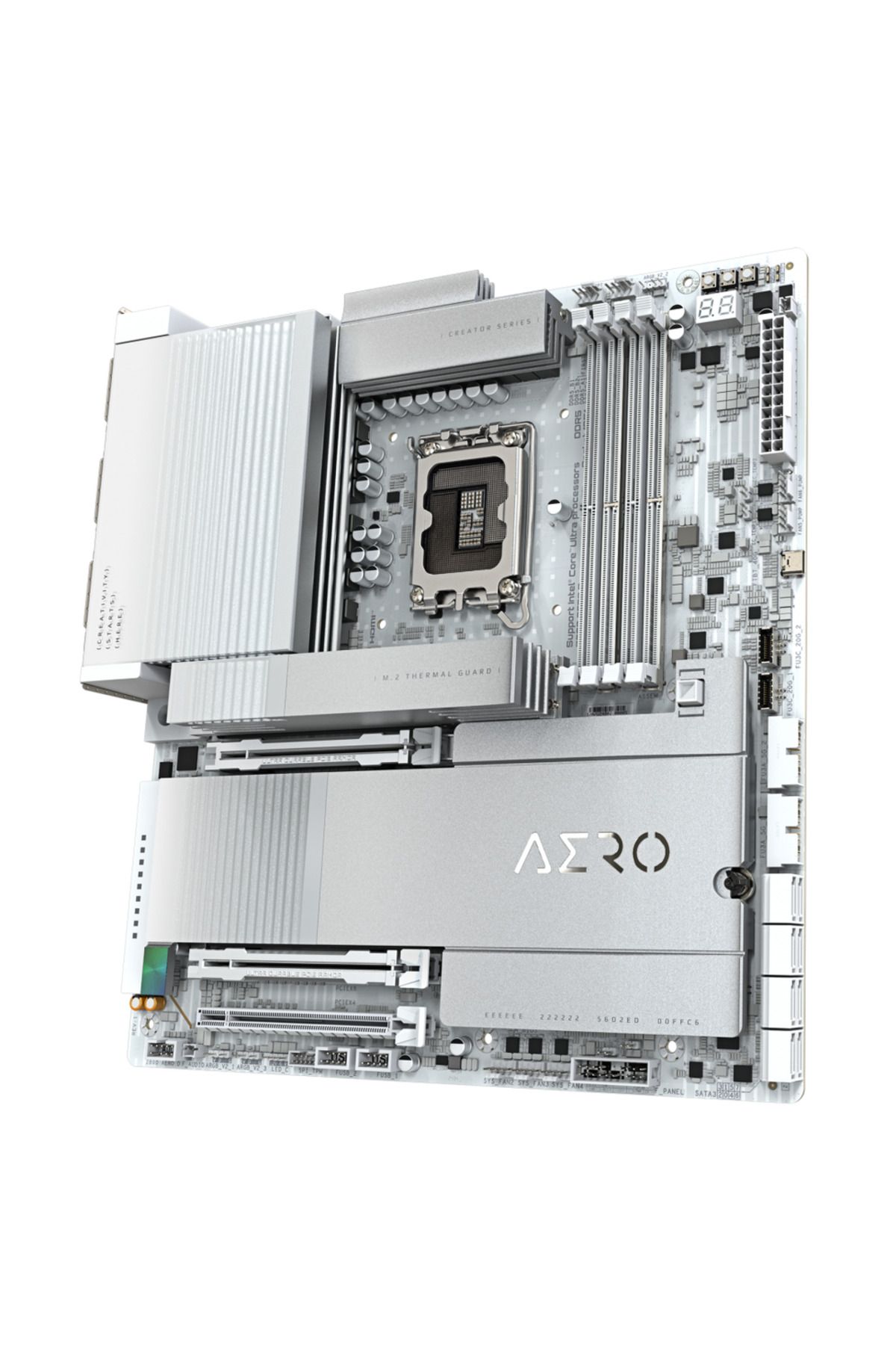 Gigabyte-Placa de baza GIGABYTE Z890 AERO D, DDR5, eATX, LGA 1851, Intel Z890 4