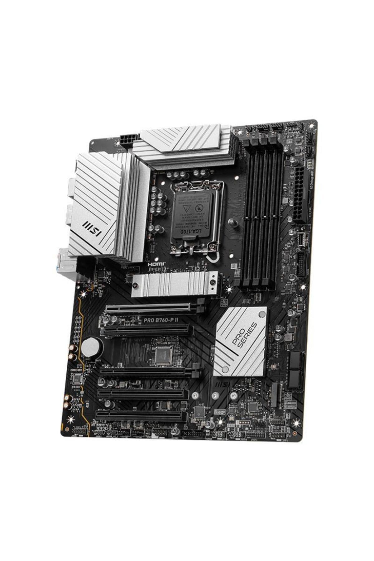 MSI-Placa de baza MSI PRO B760-P II, LGA1700, DDR5, ATX 3