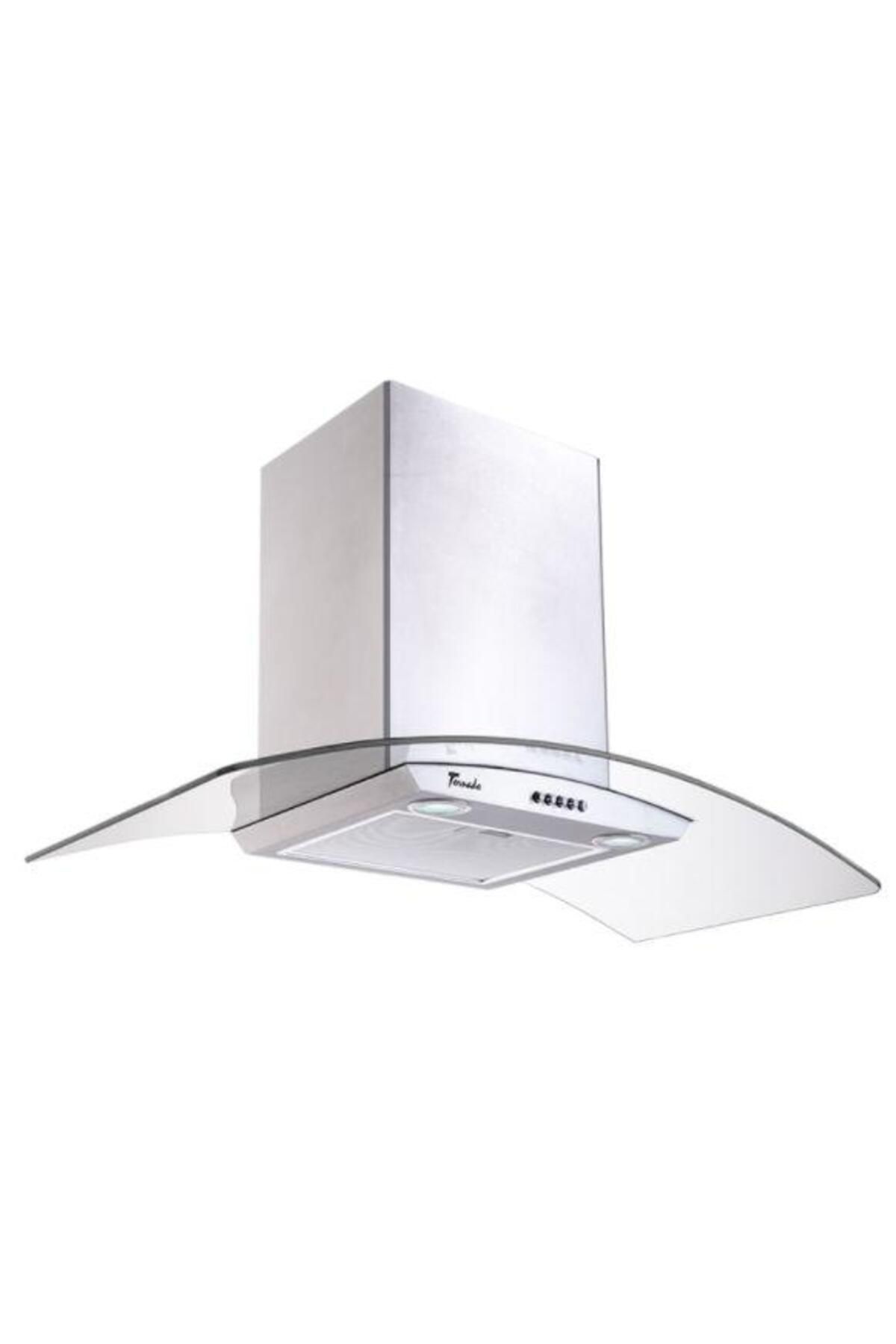 Tornado Hota Decorativa Tornado Eva 1200 (90), 1 Motor Turbo, 3 Viteze, 1200 M3/h, Clasa C, 90 Cm (inox) - One Size