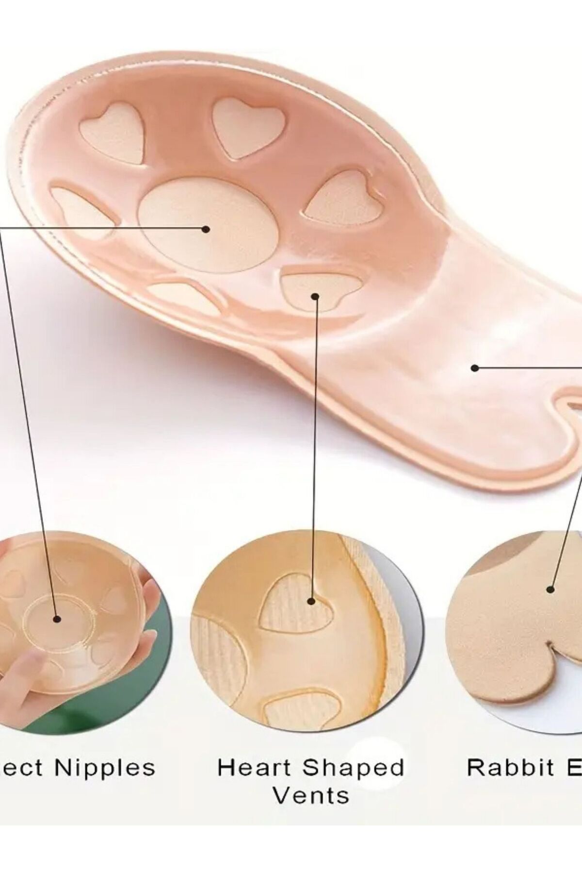 SEBURAM COLLECTION Göğüs Şekillendirici Dikleştirici Pad Pus Up