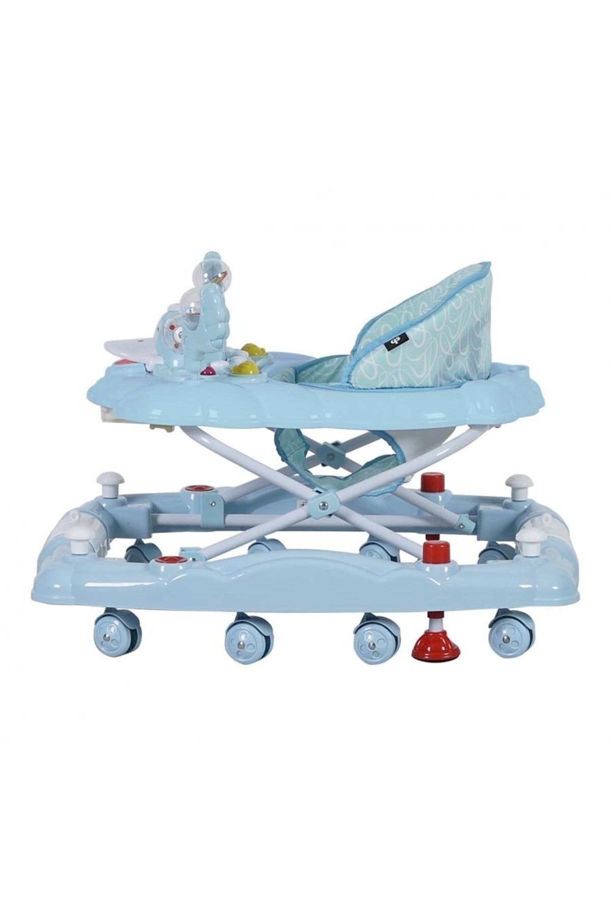 babydoor Kiddy Yürüteç Lüx Oyuncaklı Müzikli Ve Işıklı 3 Kademeli Örümcek Bebek Yürüteci fotoğrafı 4 (önizleme)