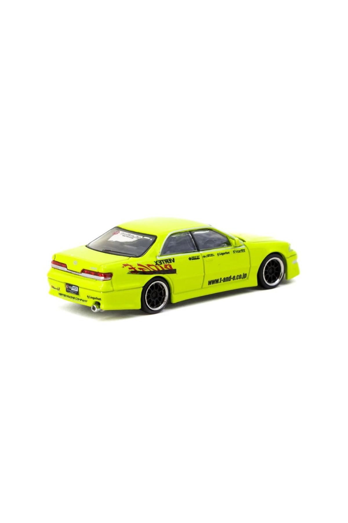 Tarmac Works-تويوتا سبرينتر تروينو تويوتا تروينو AE86 ذات الهيكل العريض أبيض/أسود مع بطاقات تارماك 4