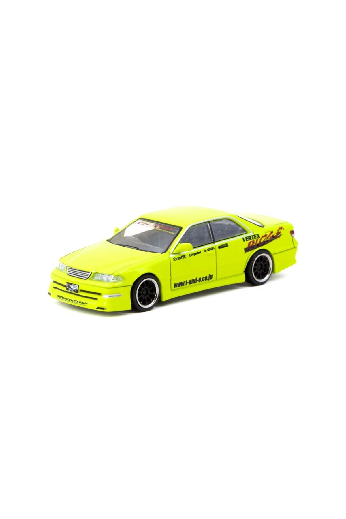 Tarmac Works-تويوتا سبرينتر تروينو تويوتا تروينو AE86 ذات الهيكل العريض أبيض/أسود مع بطاقات تارماك 3