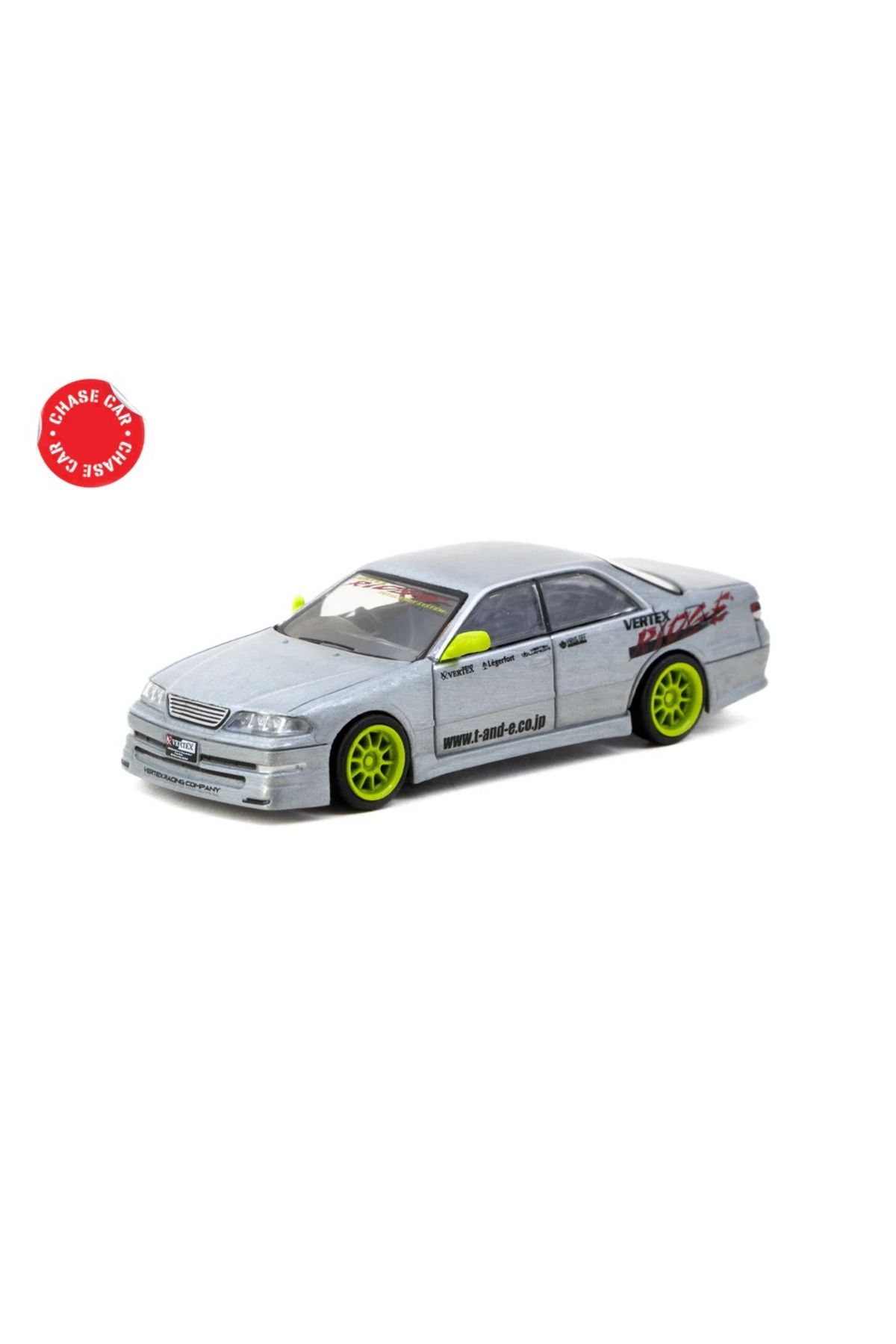 Tarmac Works-تويوتا سبرينتر تروينو تويوتا تروينو AE86 ذات الهيكل العريض أبيض/أسود مع بطاقات تارماك 5