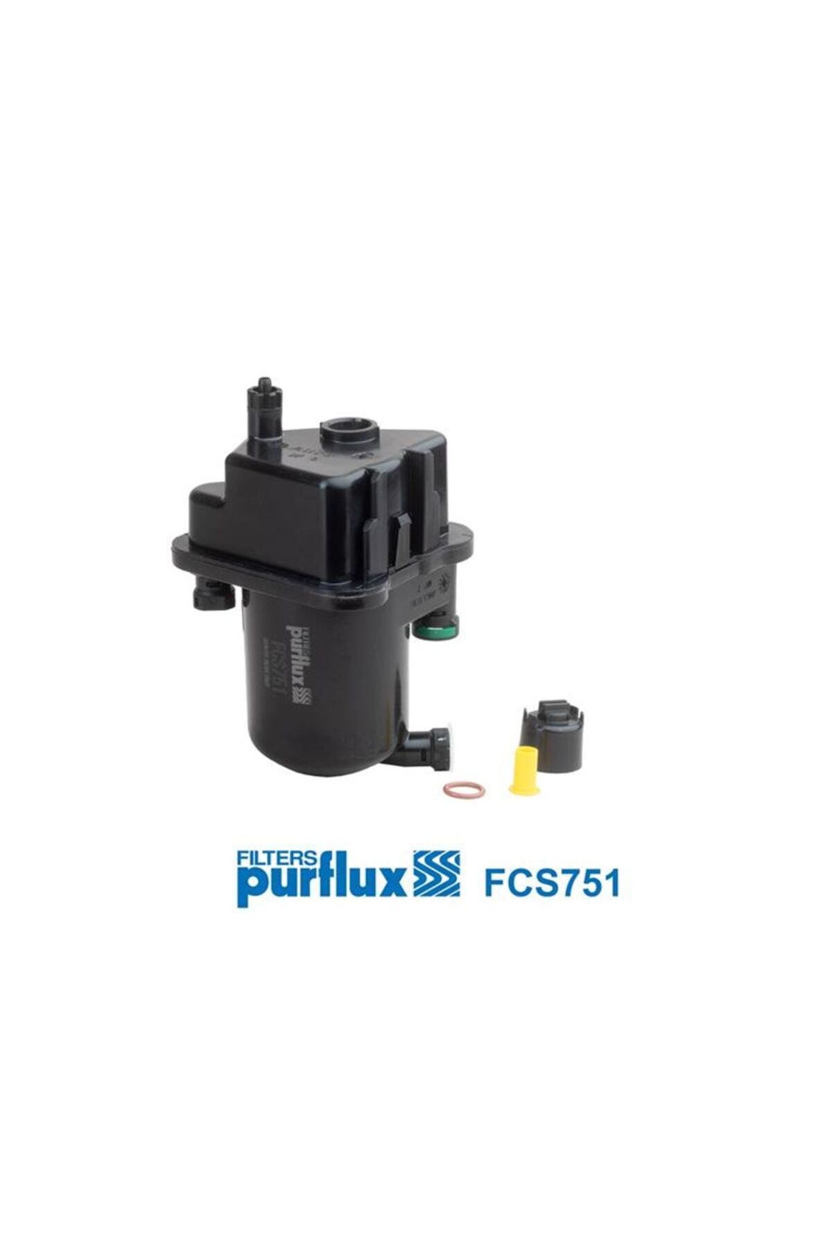 PURFLUX YAKIT FİLTRESİ CLIO III-MODUS 1.5 DCI 07> ( 65/80 hp ) (SENSÖRLÜ) 7701479151-7701062072