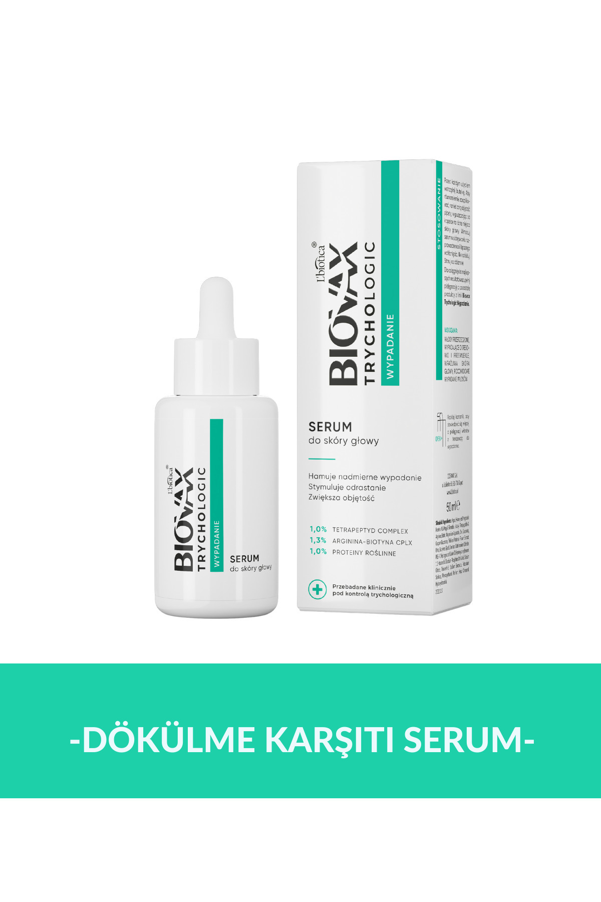 L'Biotica سرم ضد ریزش موی تریکولوژیک بایوواکس — 5900116092638