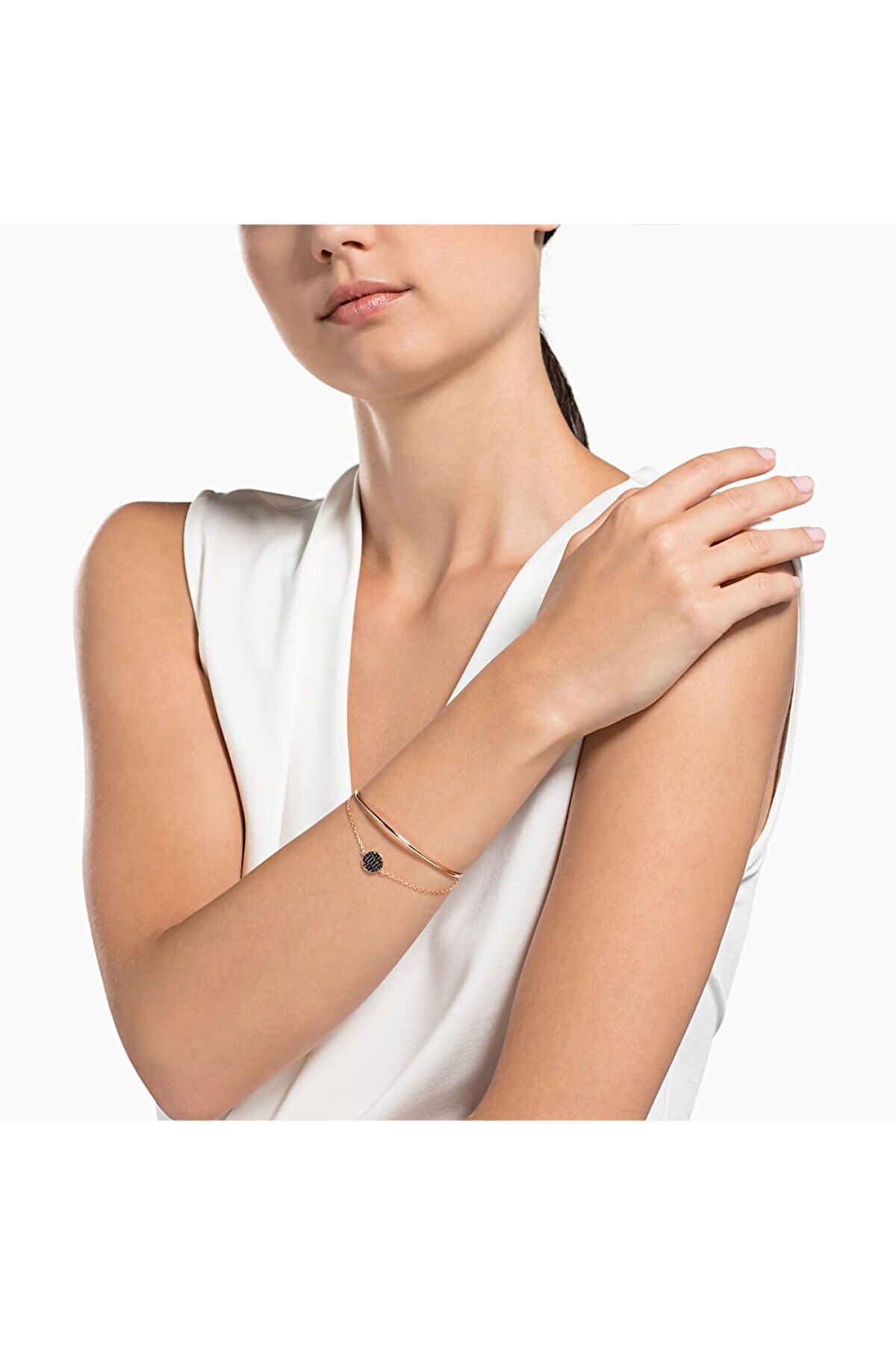 Swarovski-Damen-Armband Ginger:Bangle Cry Sini/Ros M 5389046 3