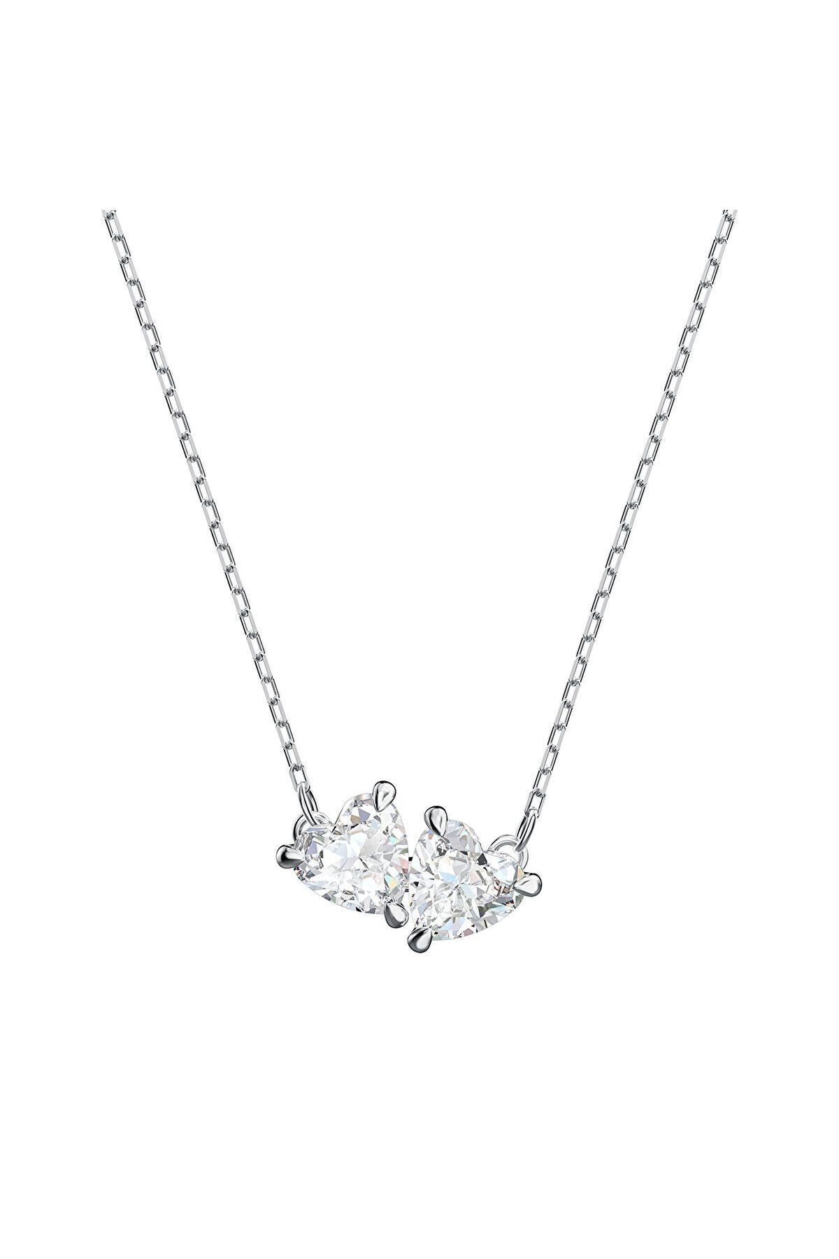 Swarovski 5517117 Kolye Attract Soul-necklace Heart Czwh-rhs