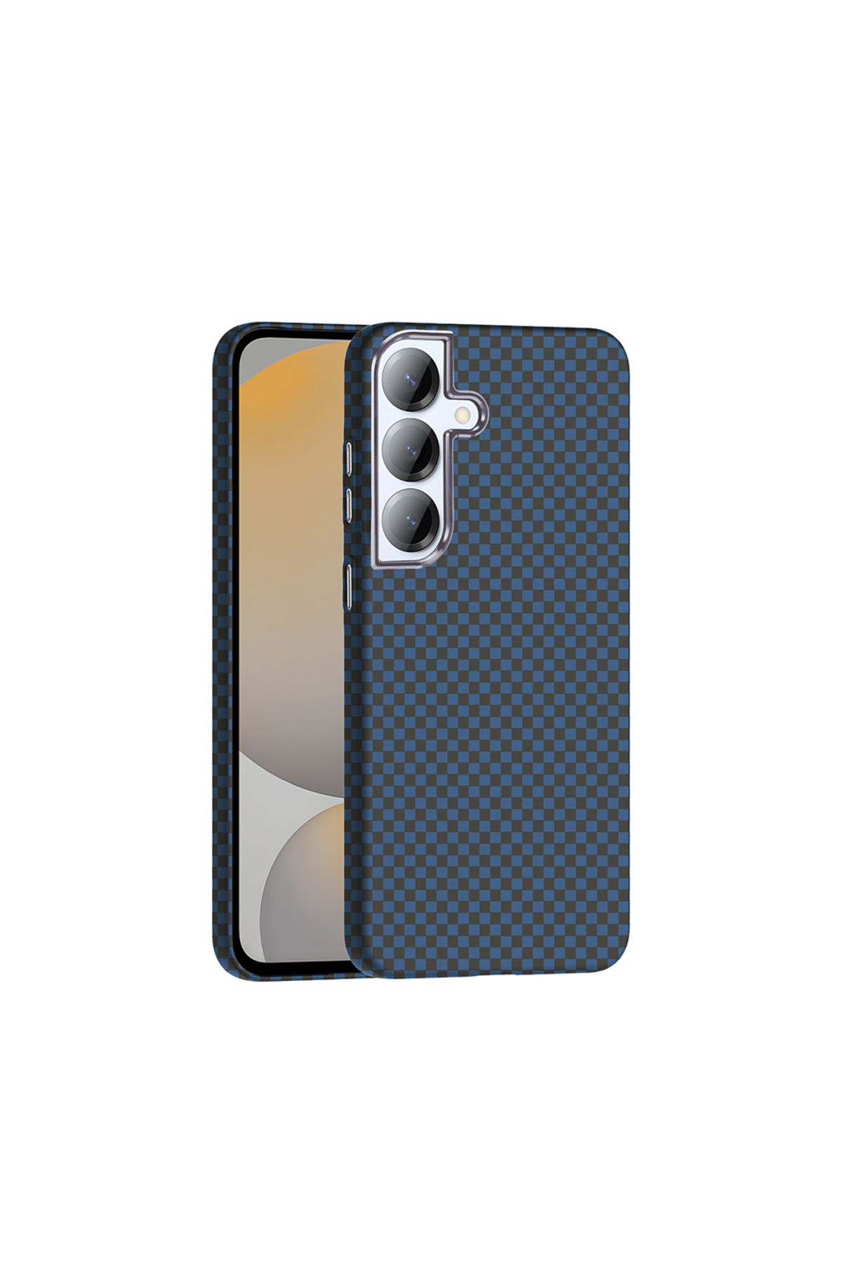 Rivor Galaxy S25 Plus & Galaxy S24 Plus Kılıf Kamera Çıkıntılı Magsafe Şarj Özellikli Karbon Fiber Kapak
