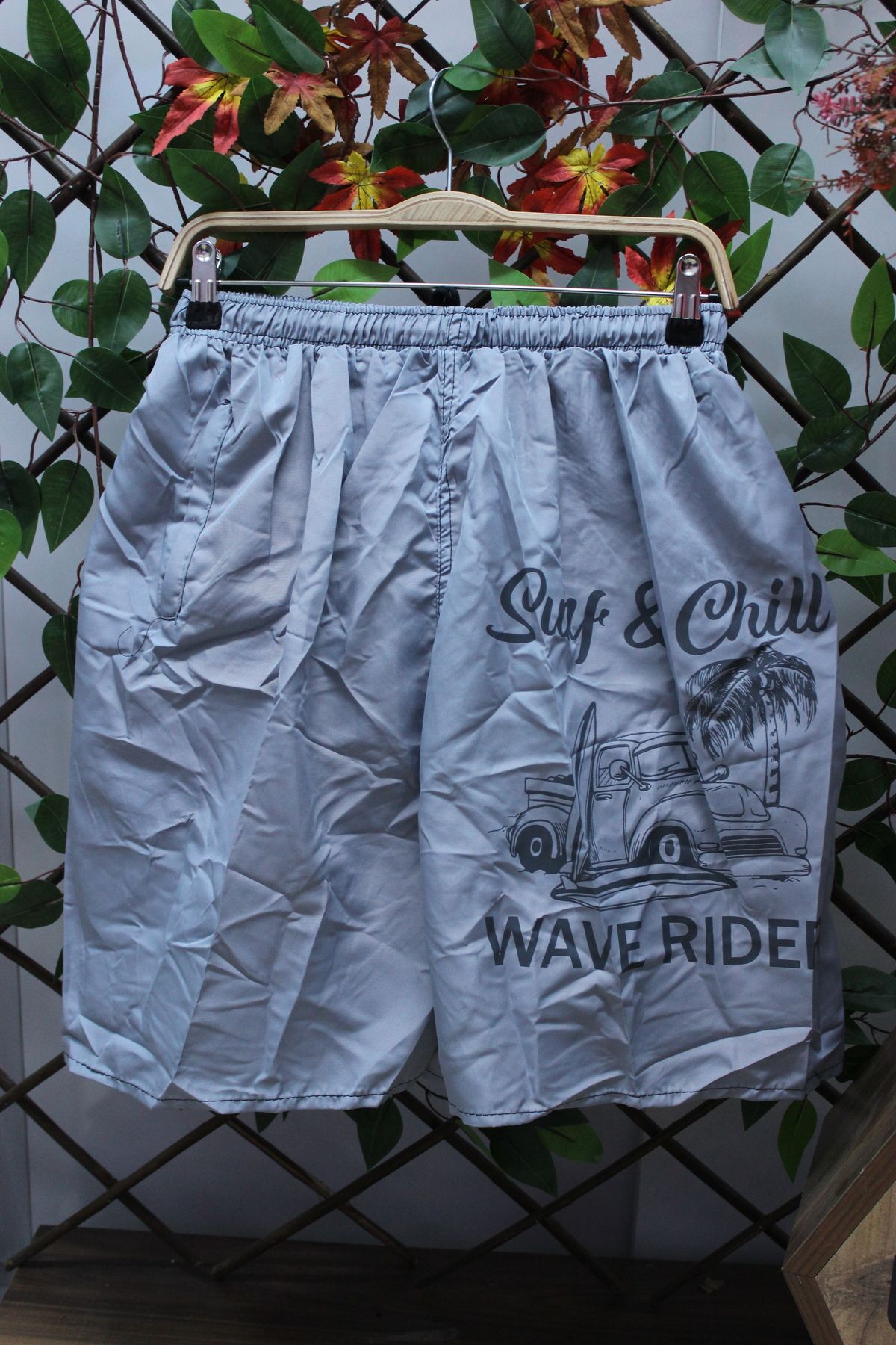 mikam Sezon Nou Adult Bărbați Marathon Imprimat Parașută Shorts Swimsuit Masculin - XL